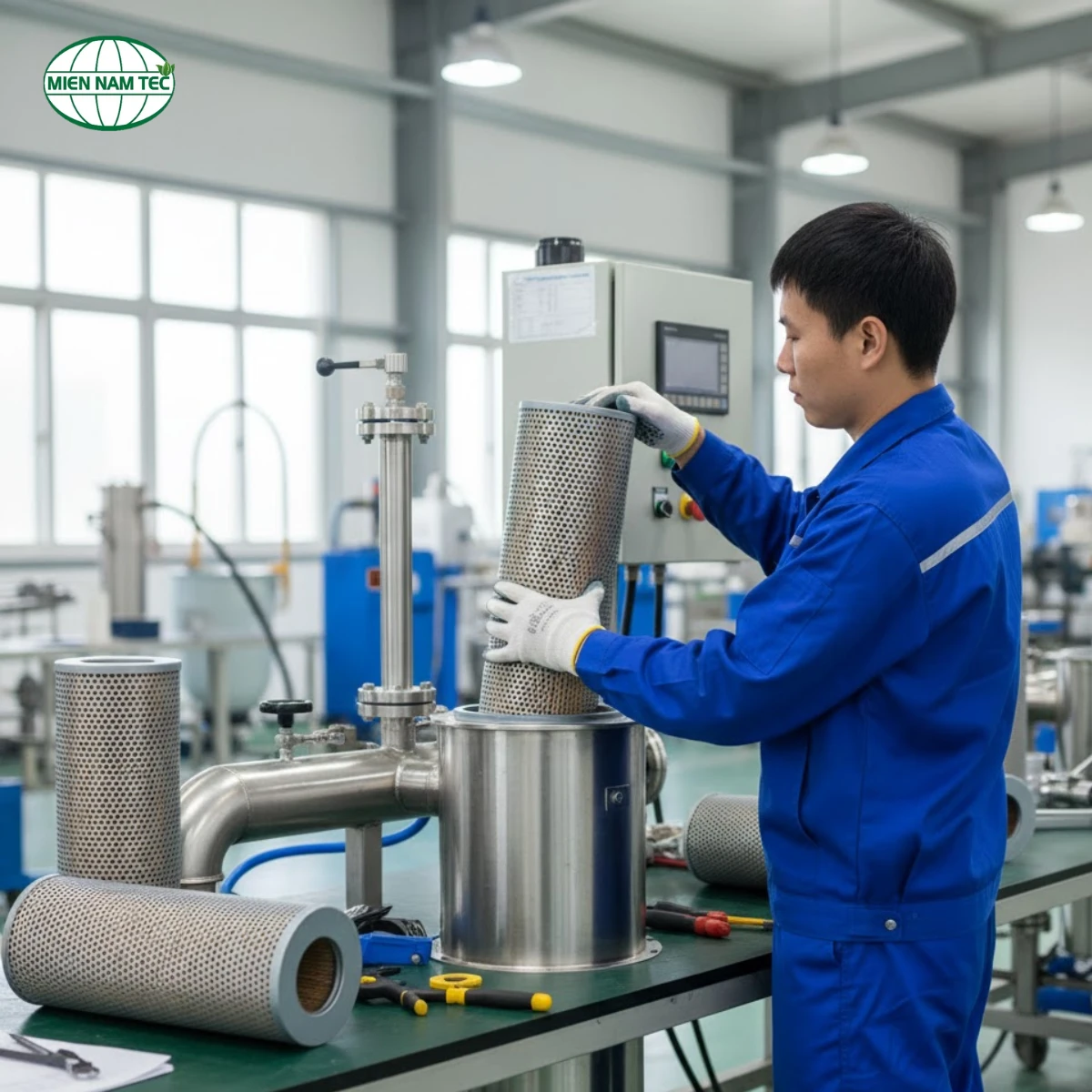 Lõi Lọc Gió Công Nghiệp – Giải Pháp Lọc Không Khí Hiệu Quả