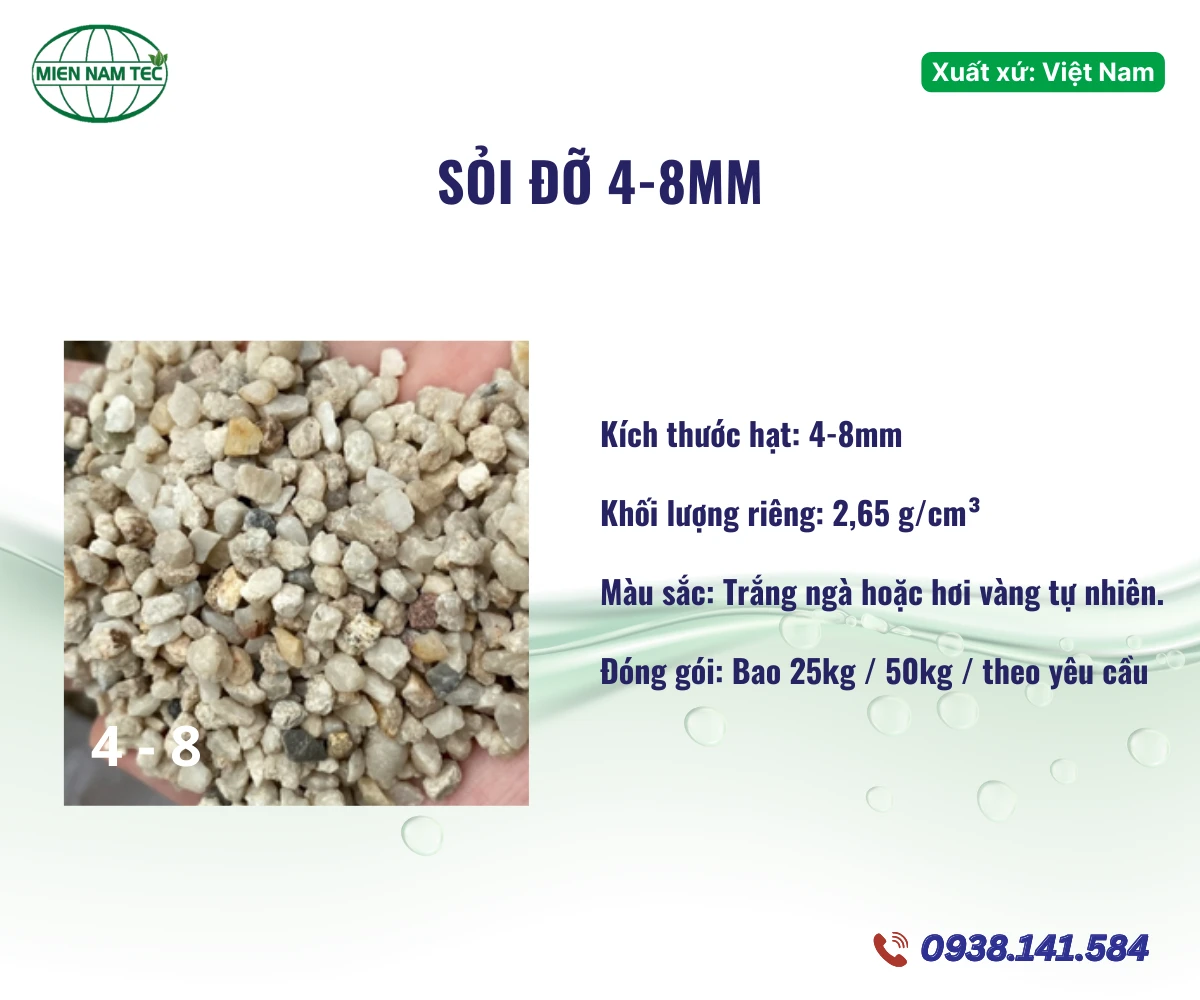 Sỏi Lọc Nước 4 - 8 mm
