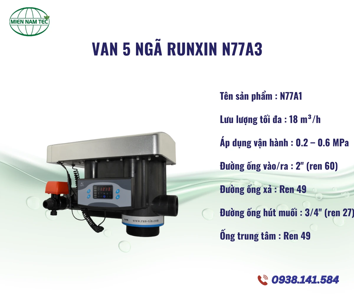 Van 5 Ngã Runxin N77A3