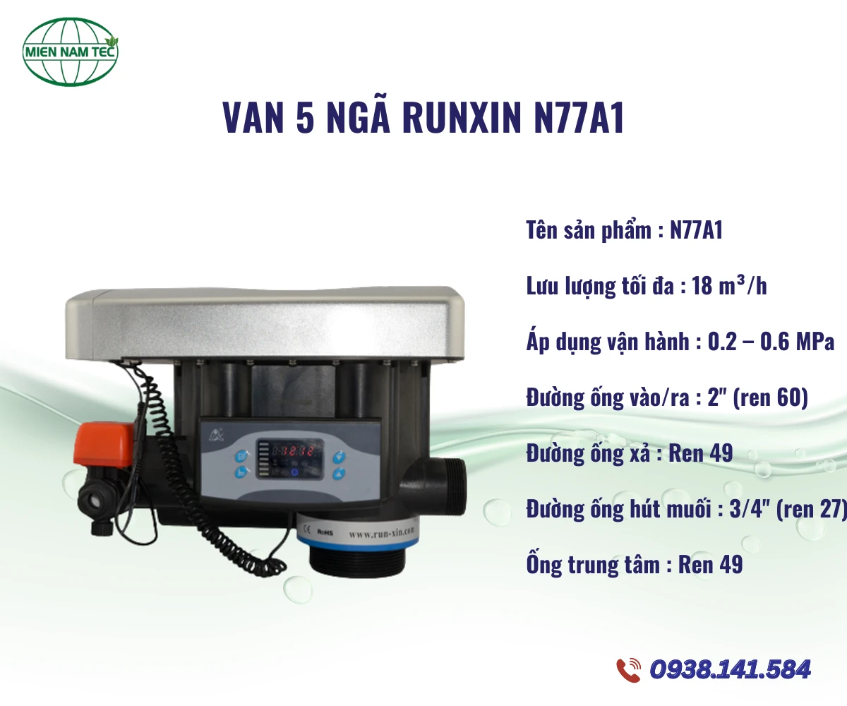 Van 5 Ngã Runxin N77A1