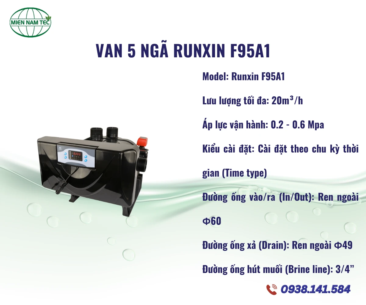 Van 5 Ngã Runxin F95A1