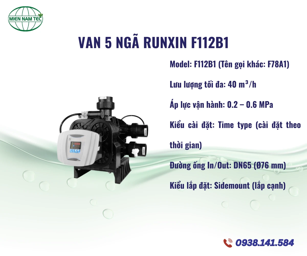 Van 5 Ngã Runxin F112B1