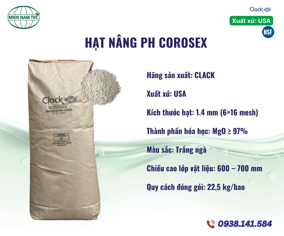 HẠT NÂNG pH COROSEX