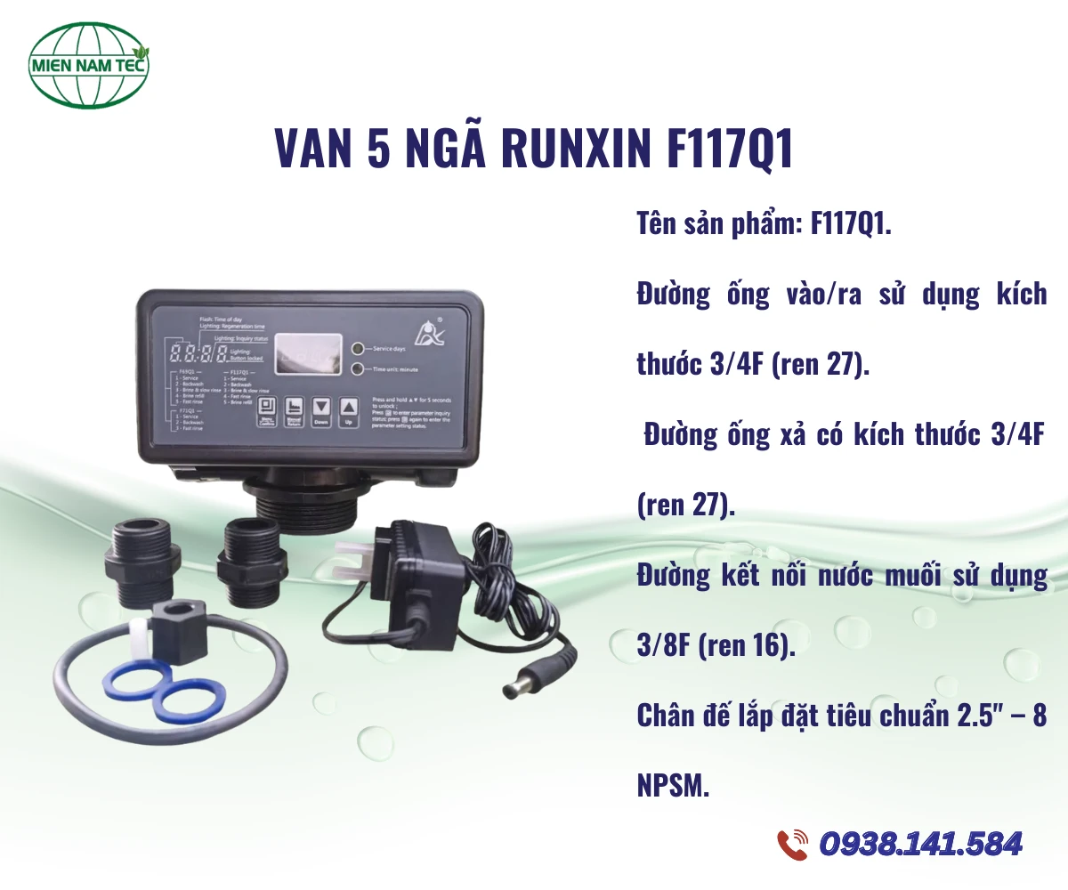Van 5 Ngã Runxin F117Q1