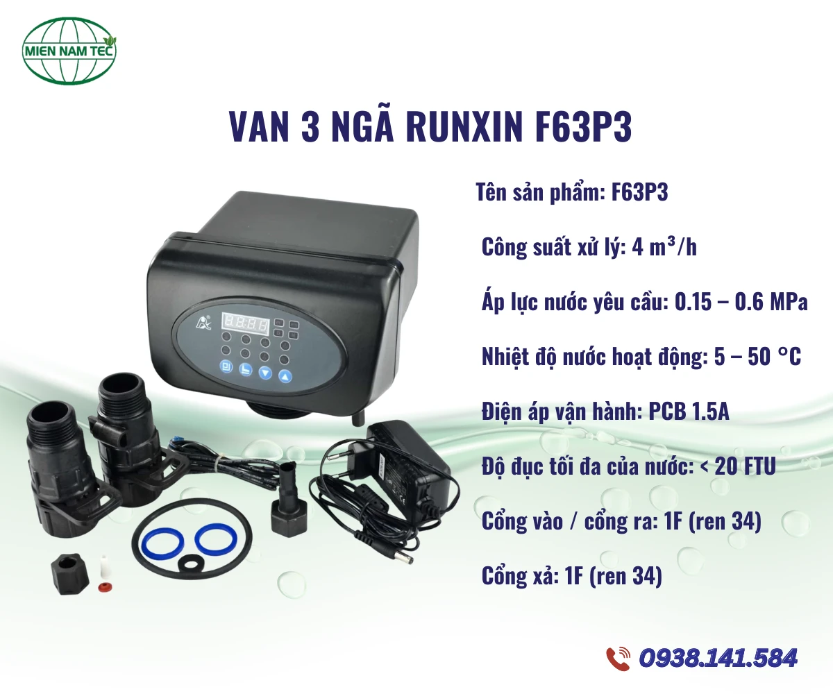 Van 3 Ngã Runxin F63P3
