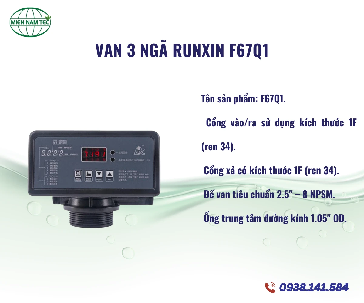 Van 3 Ngã Runxin F67Q1