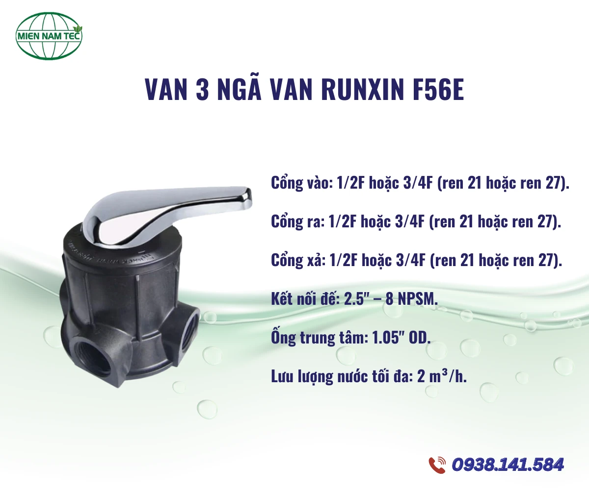 Van 3 ngã Ruxin F56E