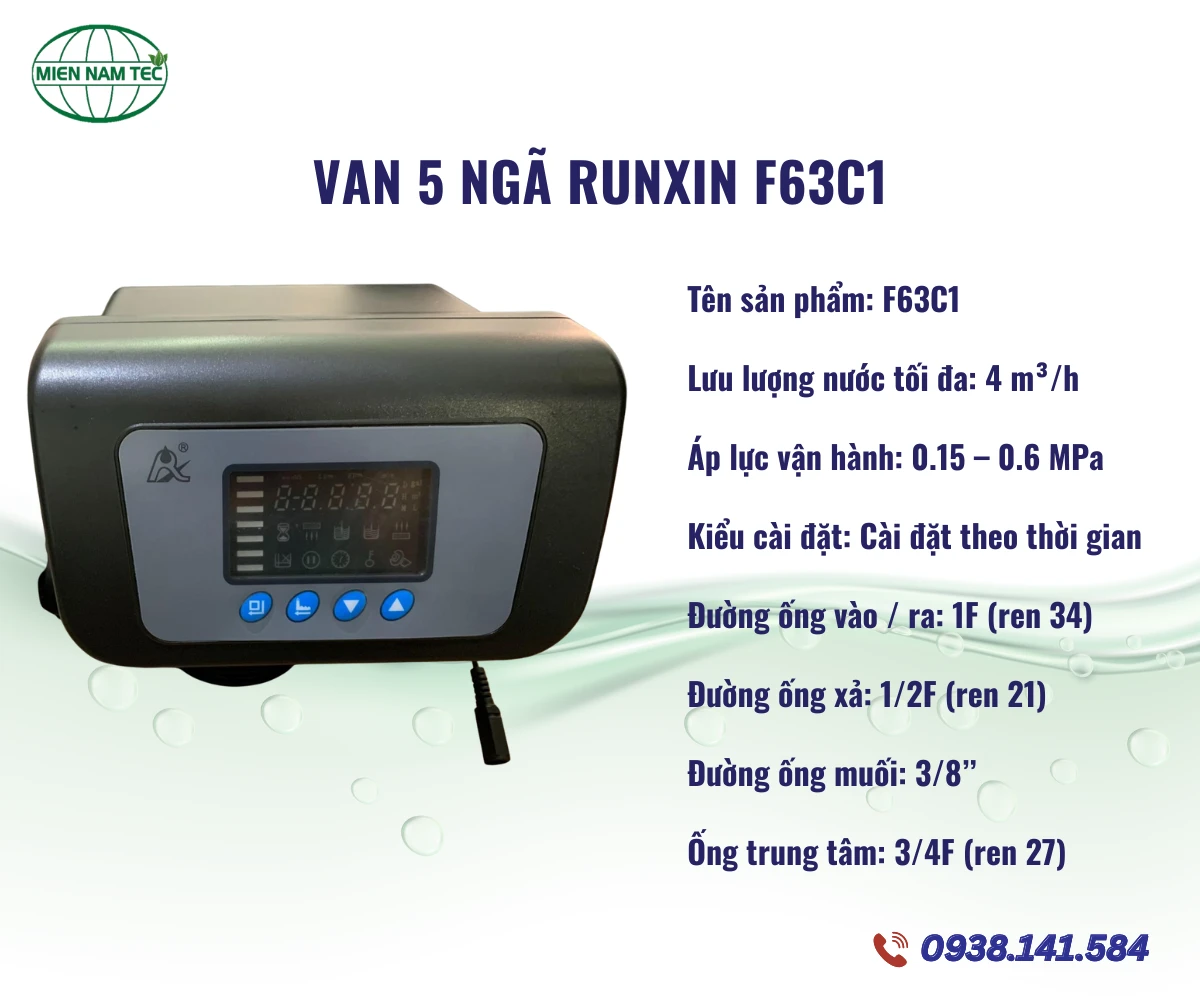 Van 5 ngã Runxin F63C1
