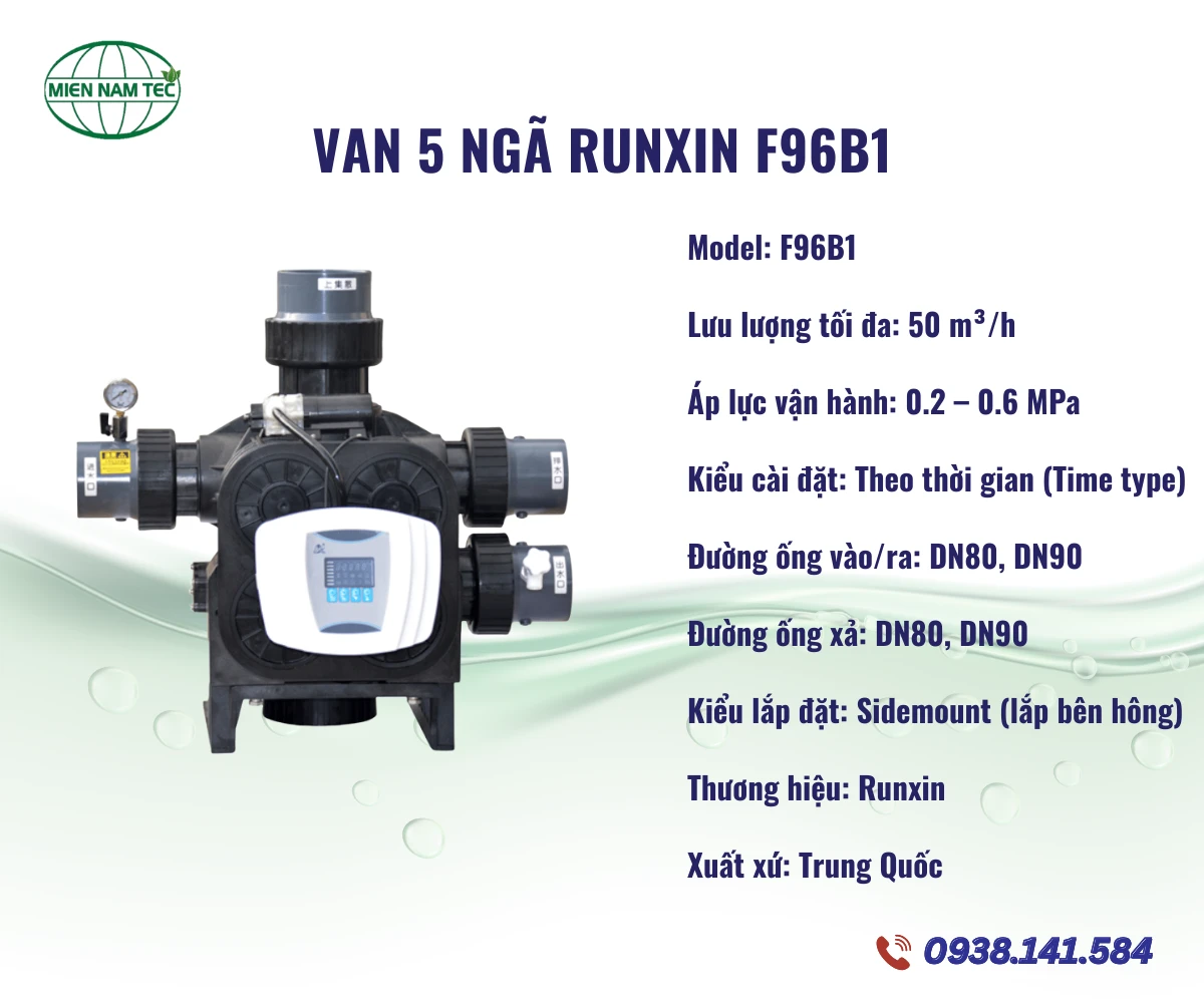 Van 5 Ngã Runxin F96B1