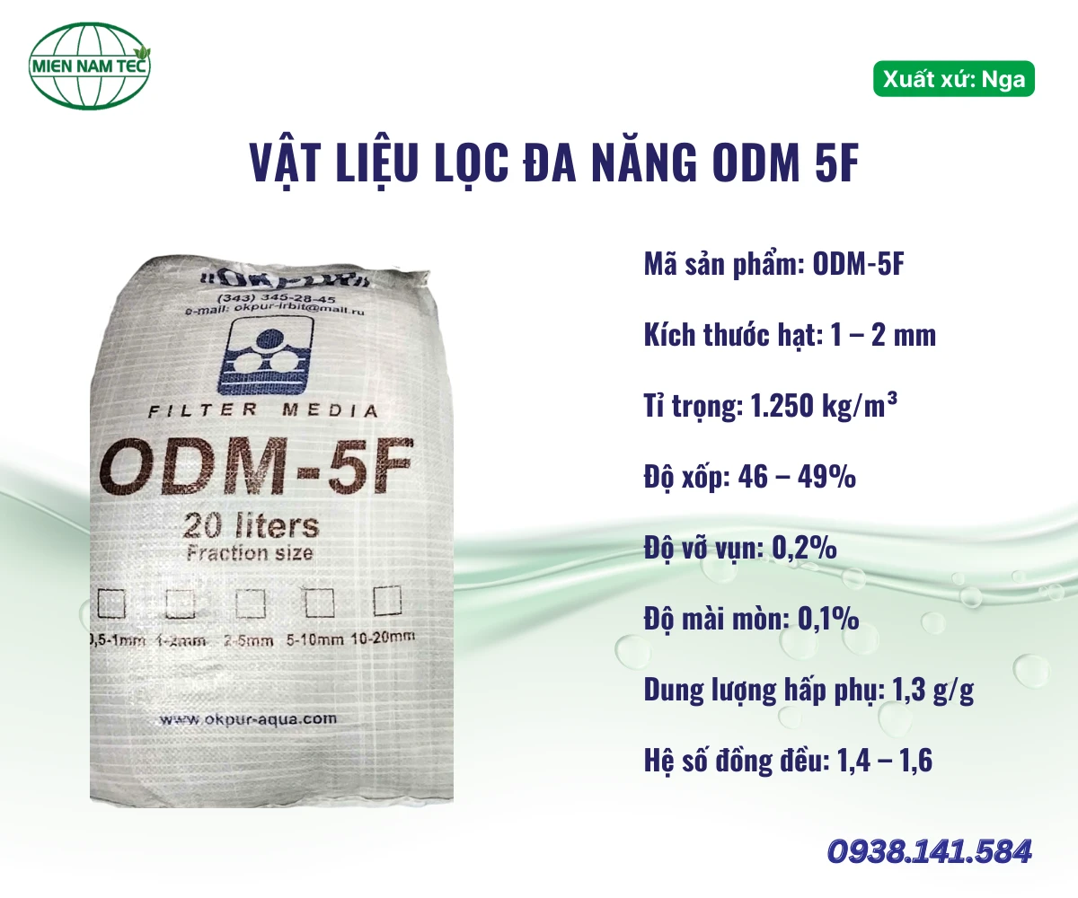 Vật Liệu Lọc Đa Năng ODM 5F