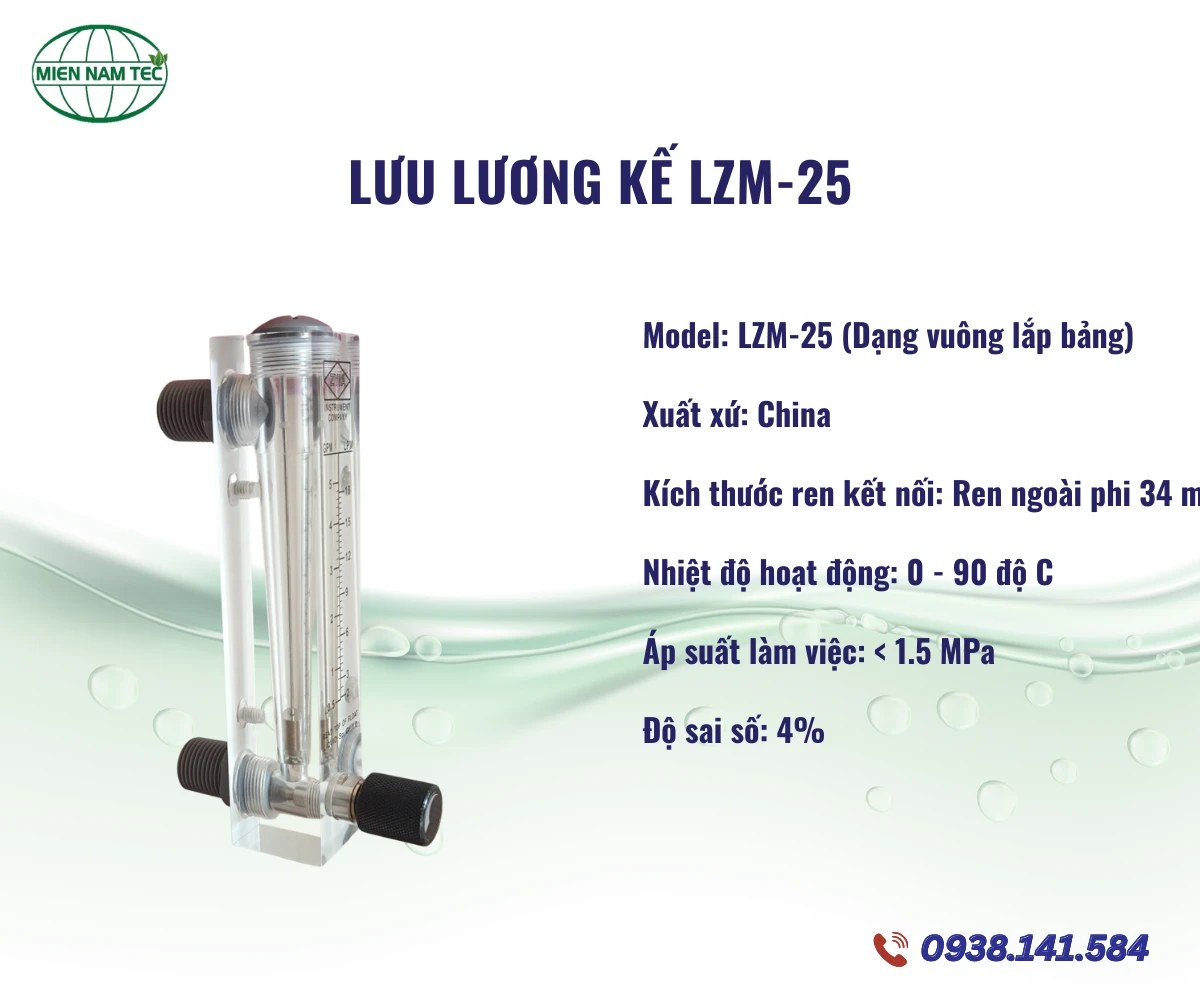 Lưu Lượng Kế LZM-25