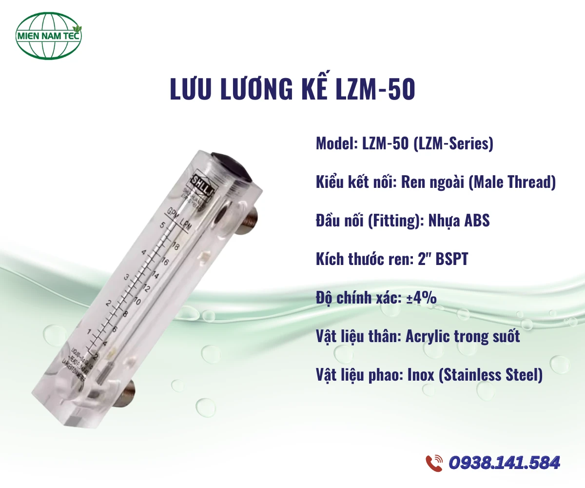 Lưu Lượng Kế LZM-50