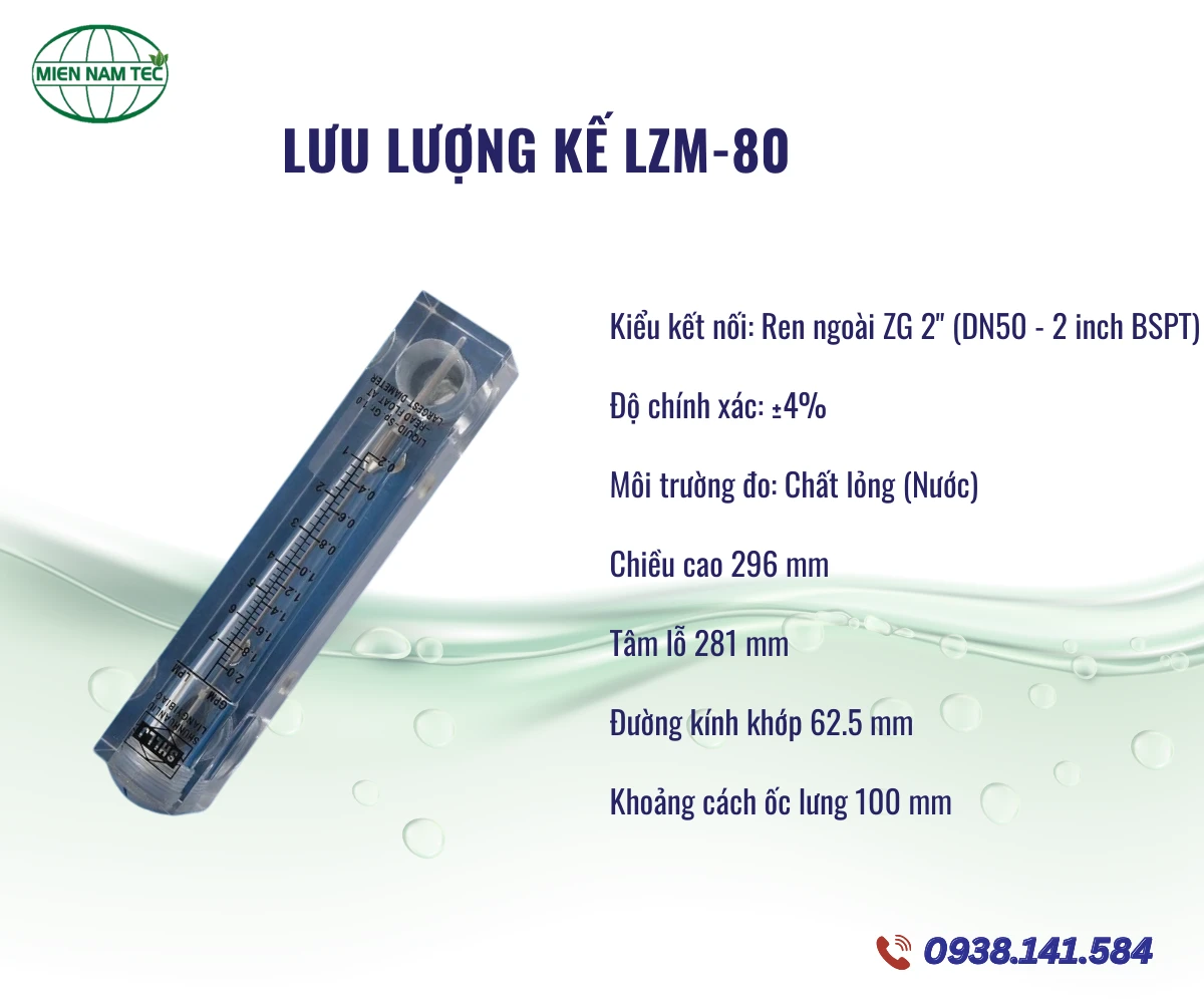 Lưu Lượng Kế LZM-80