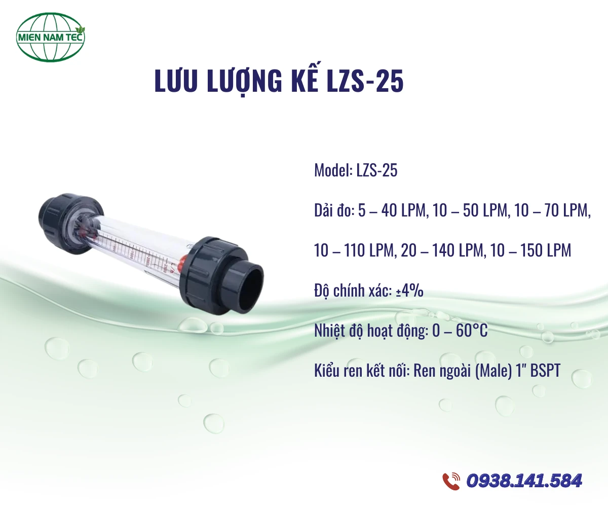 Lưu lượng LZS-25