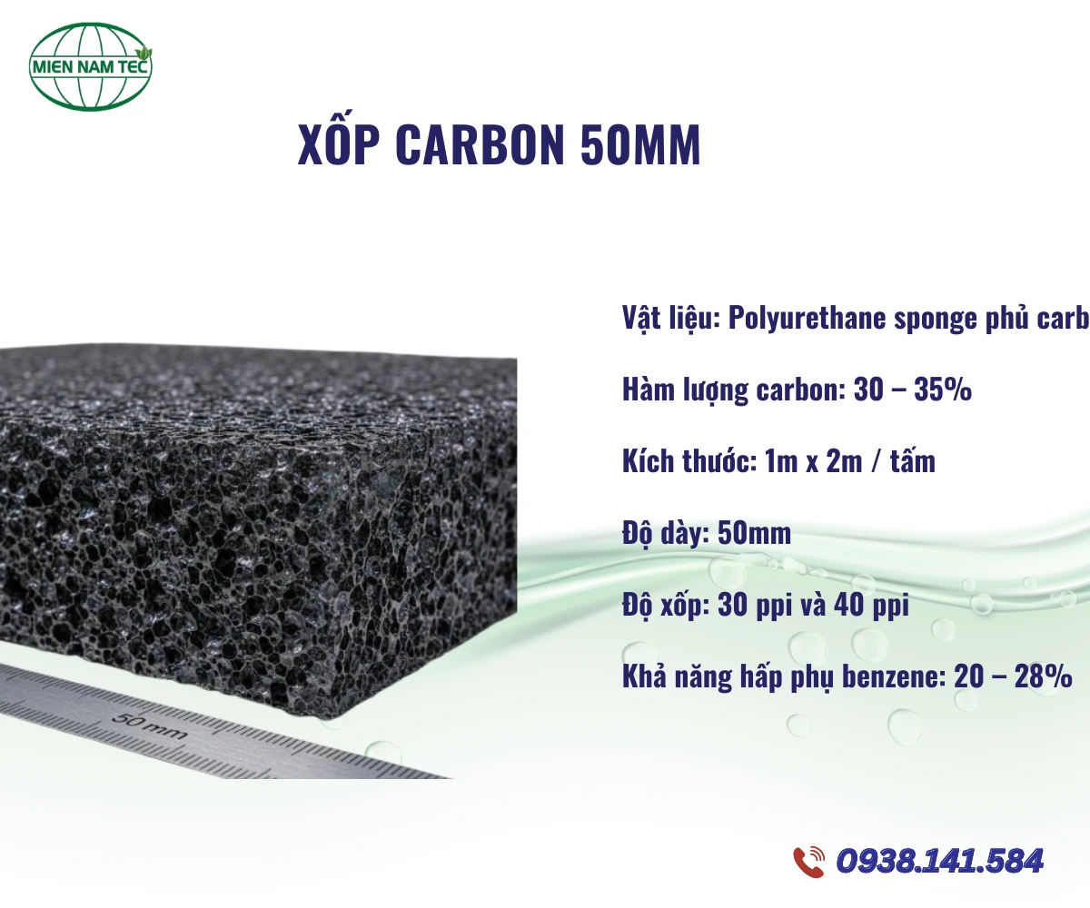 Xốp Carbon 50mm