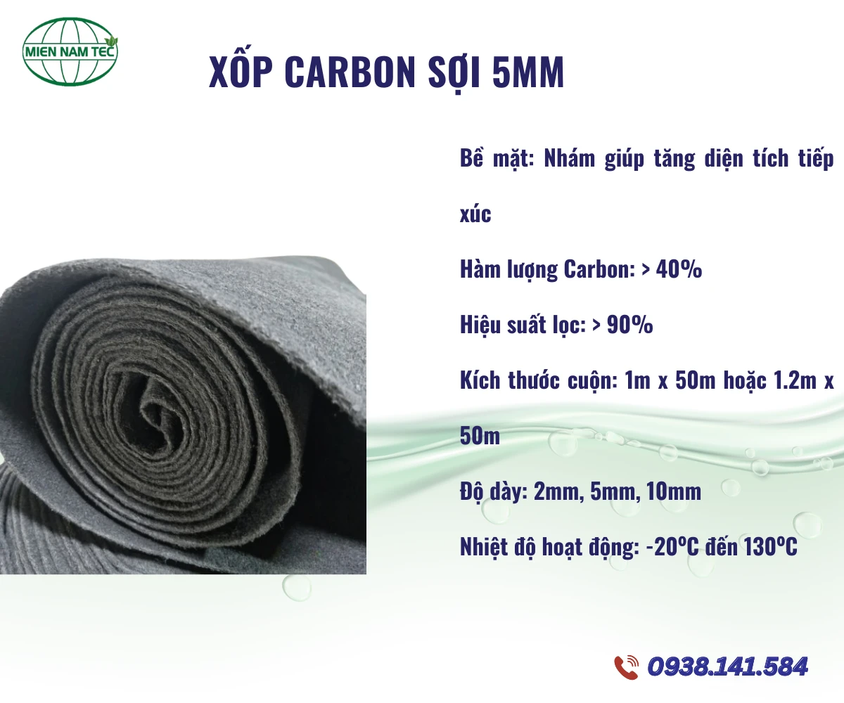 Xốp Carbon Sợi 5mm