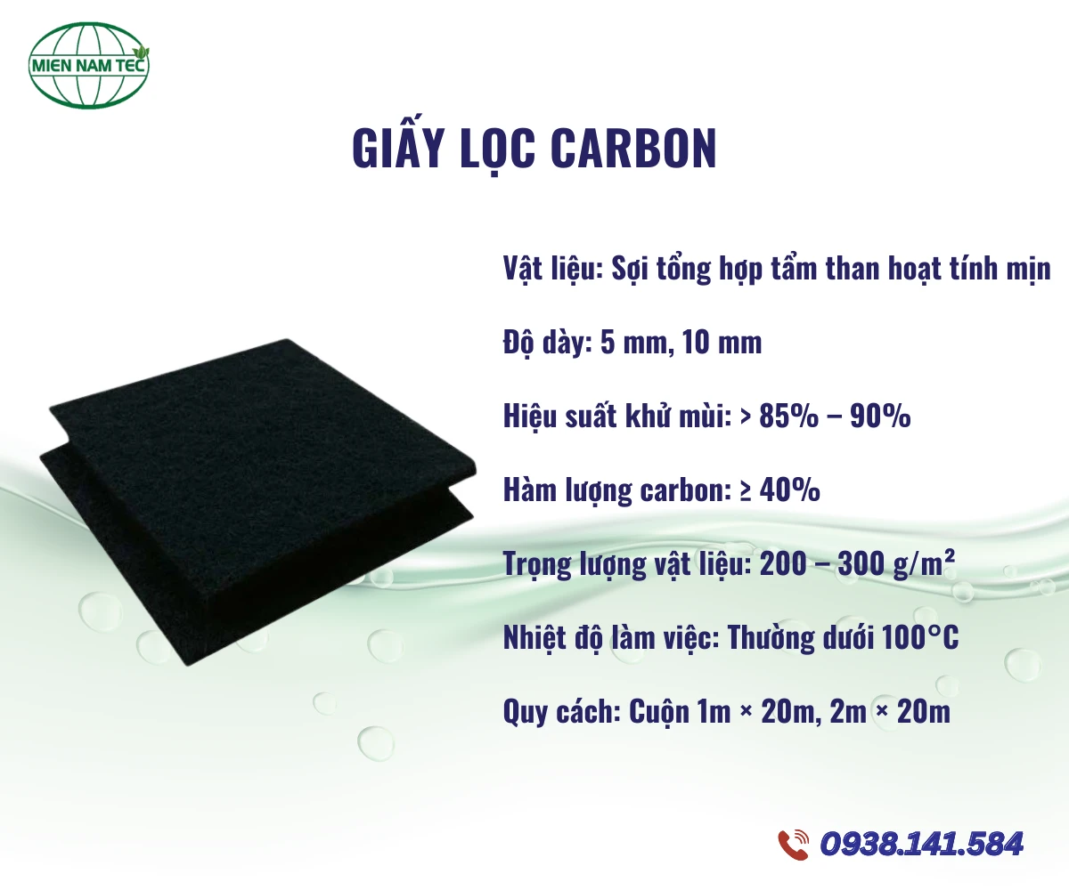 GIấy lọc carbon