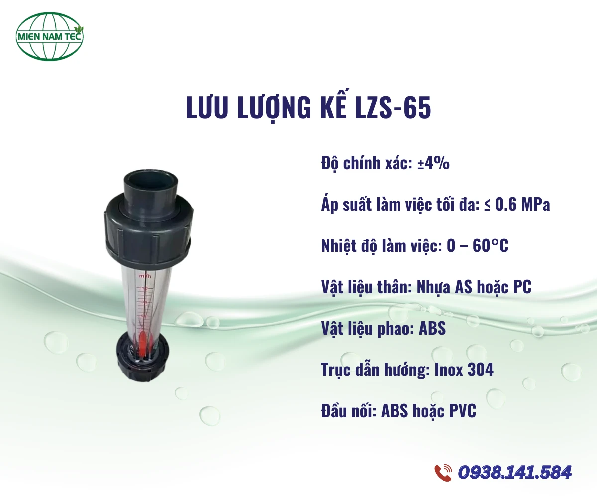 Lưu lượng kế LZS-65