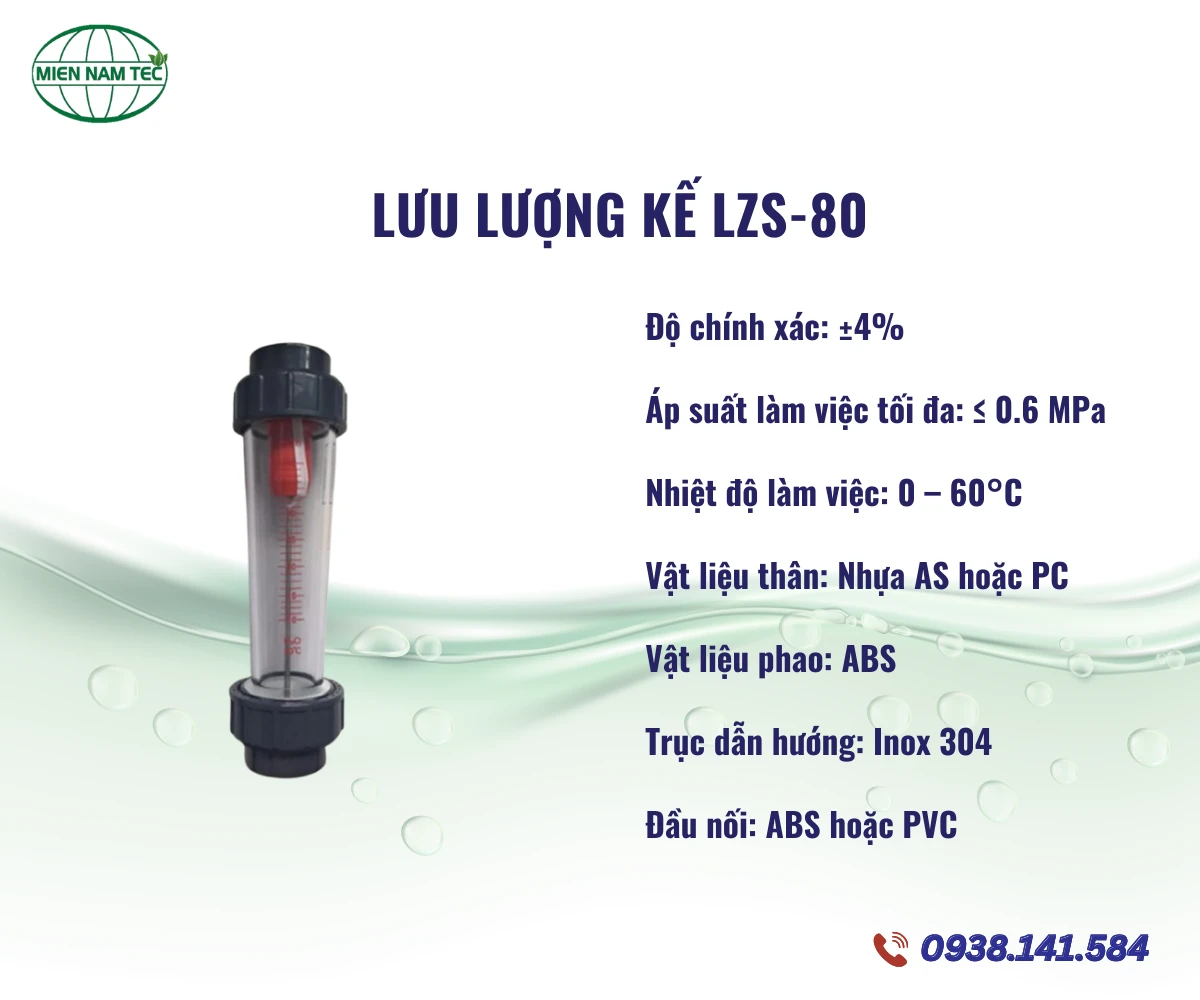 Lưu lượng kế LZS-80