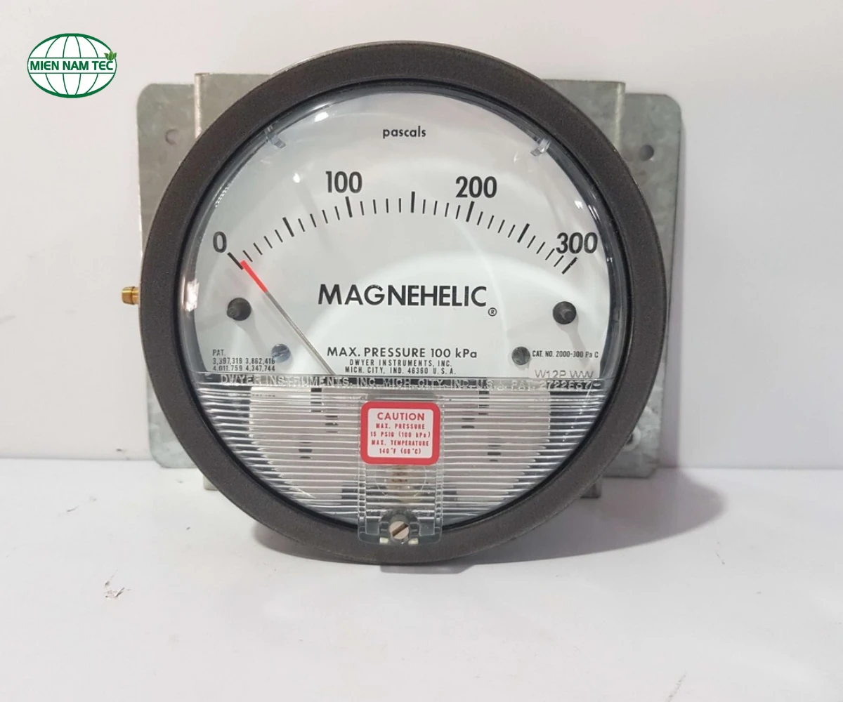 Giới thiệu đồng hồ đo áp suất 2000-300PA 