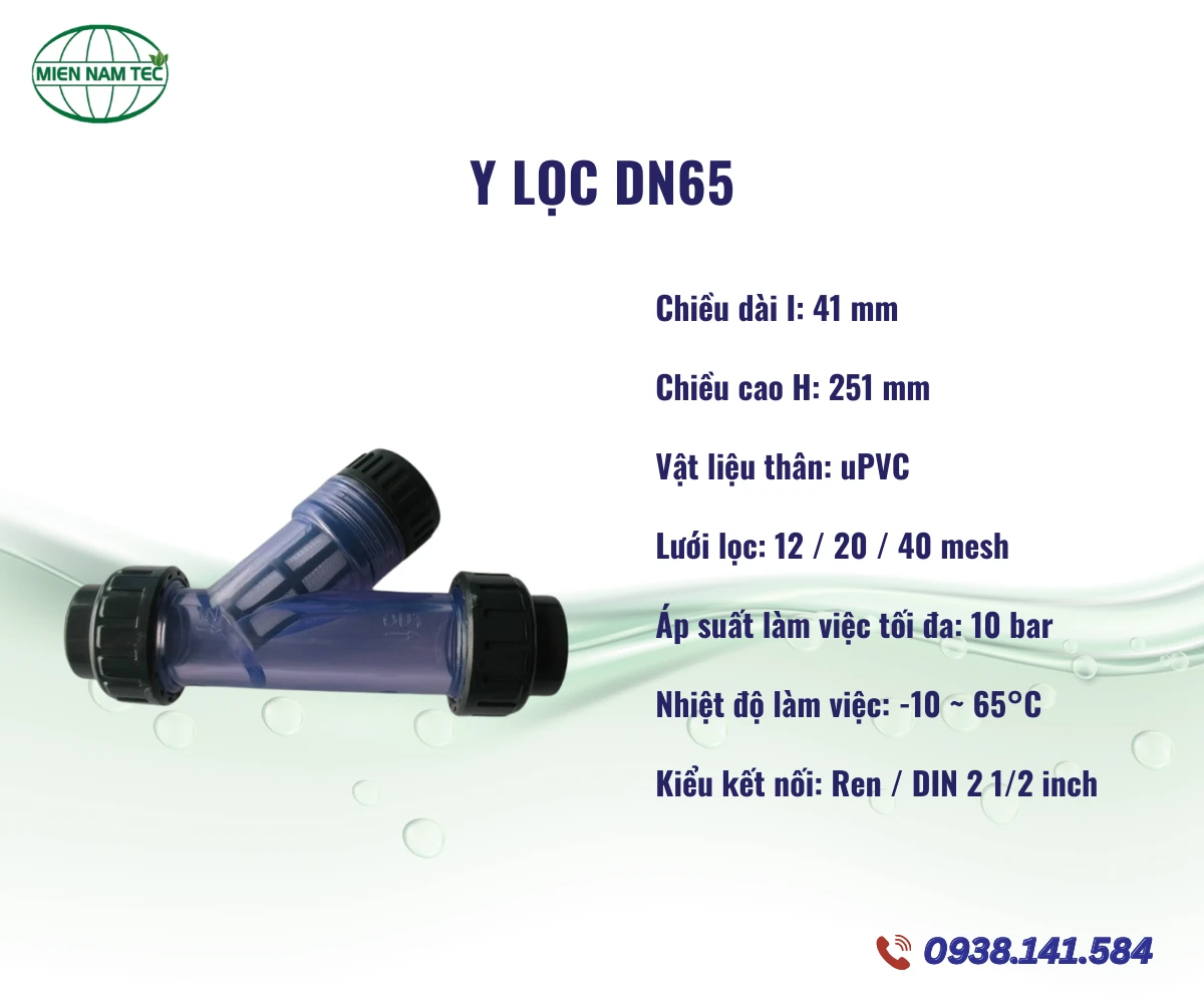 Y Lọc DN65