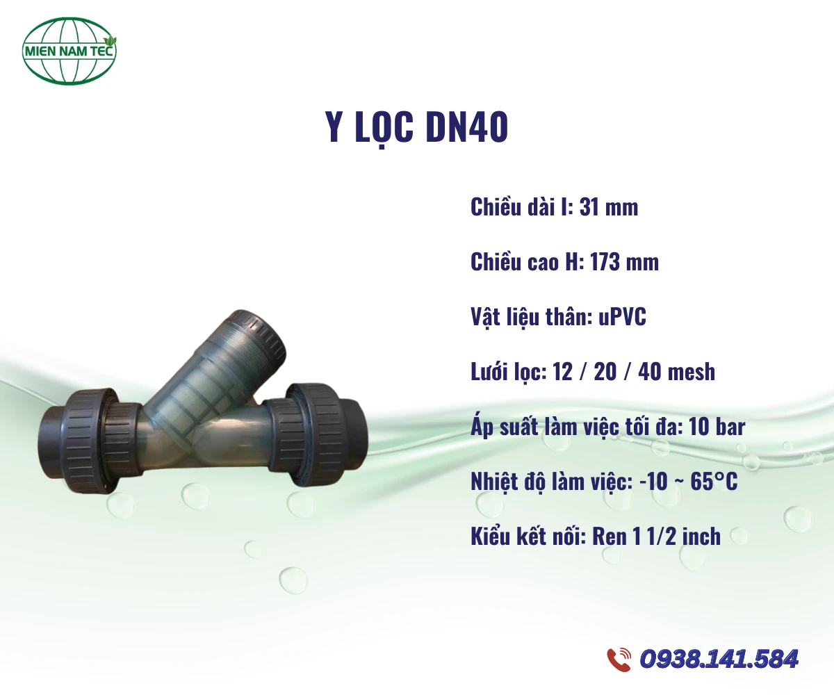 Y Lọc DN40
