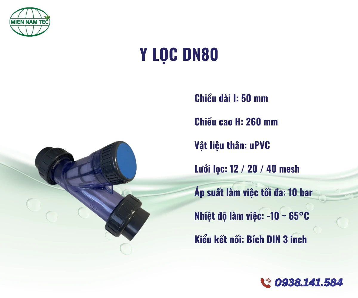 Y Lọc DN80