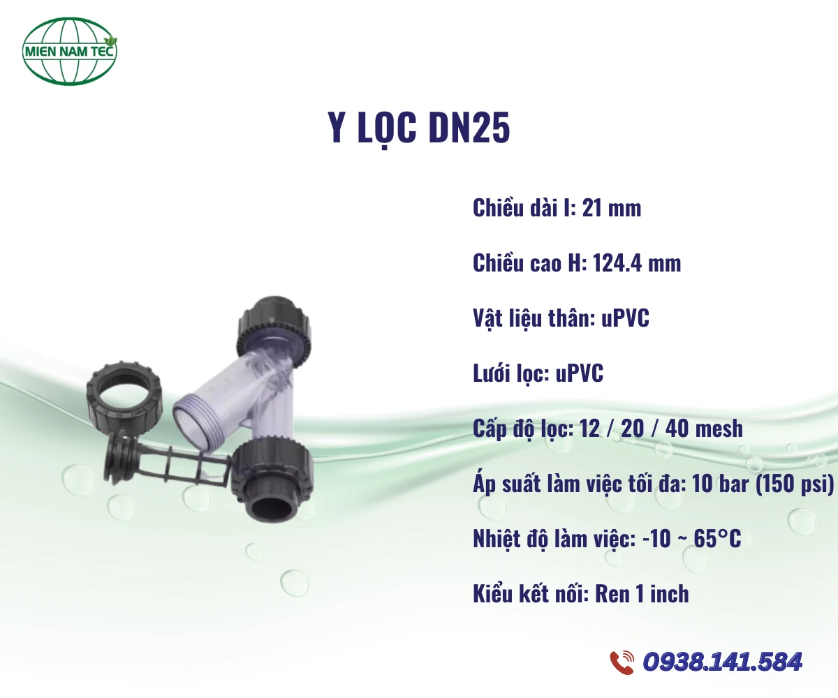 Y Lọc DN25