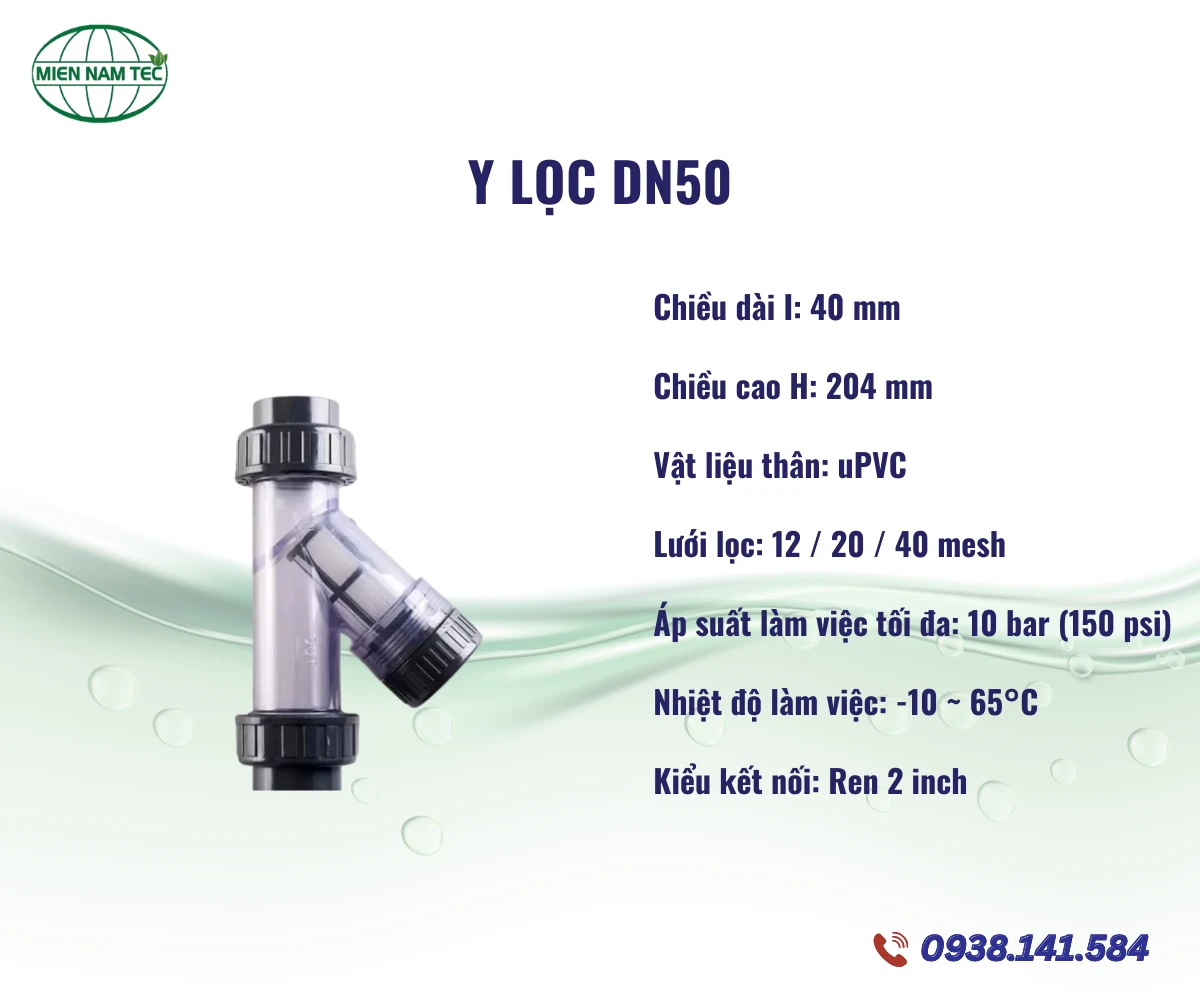 Y Lọc DN50