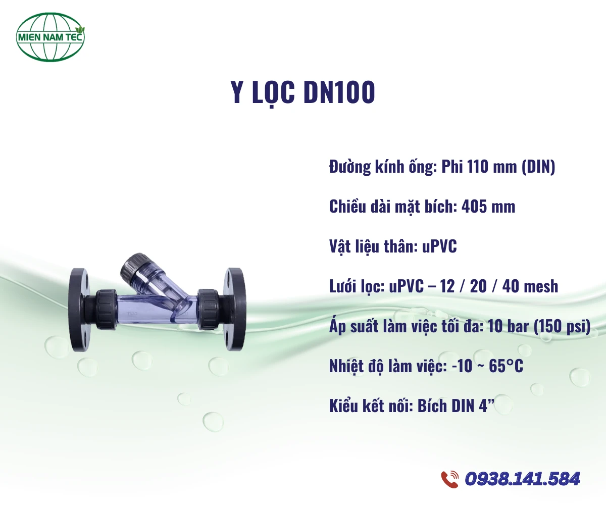 Y Lọc DN100