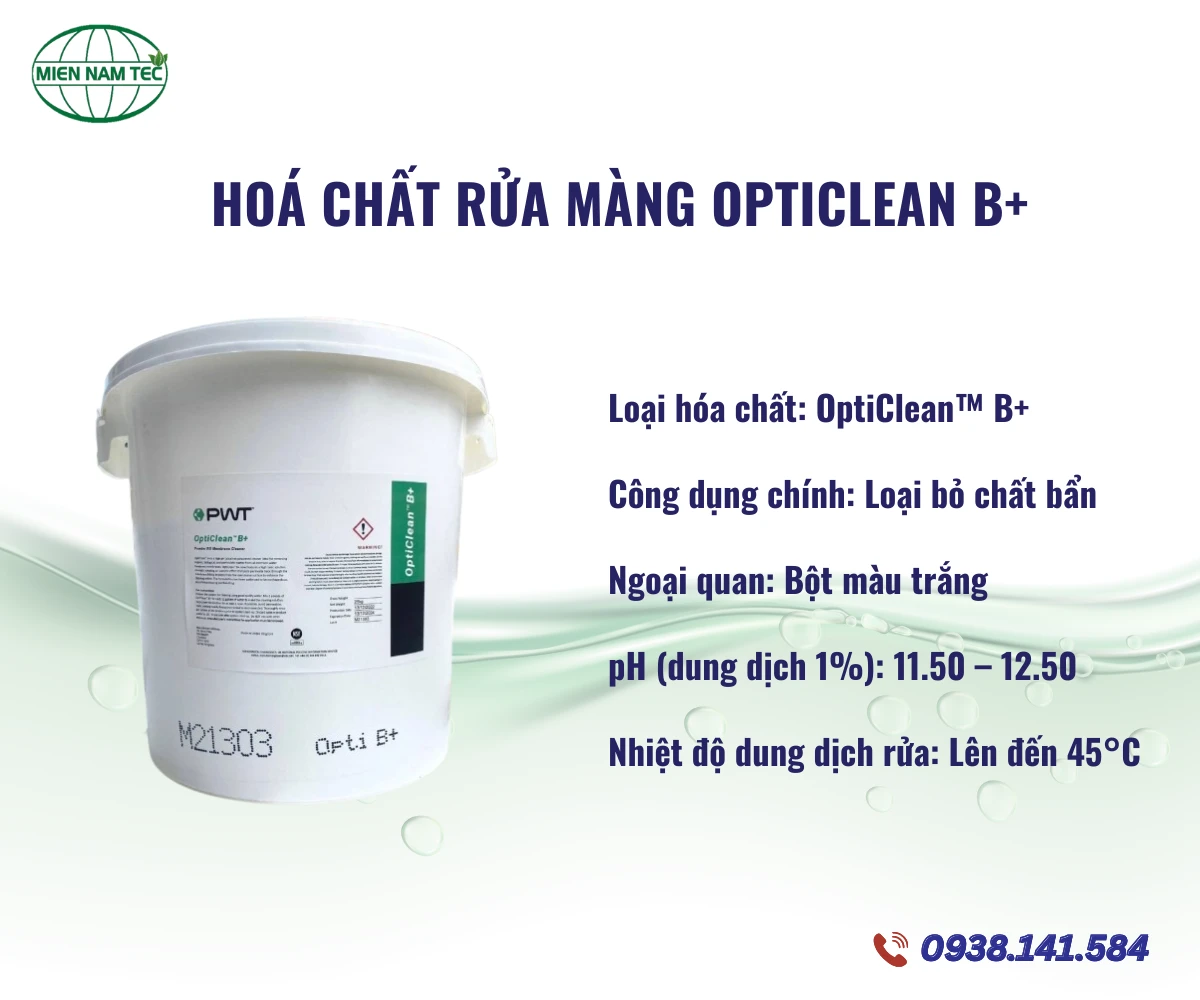 Hoá Chất Rửa Màng OPTICLEAN B+