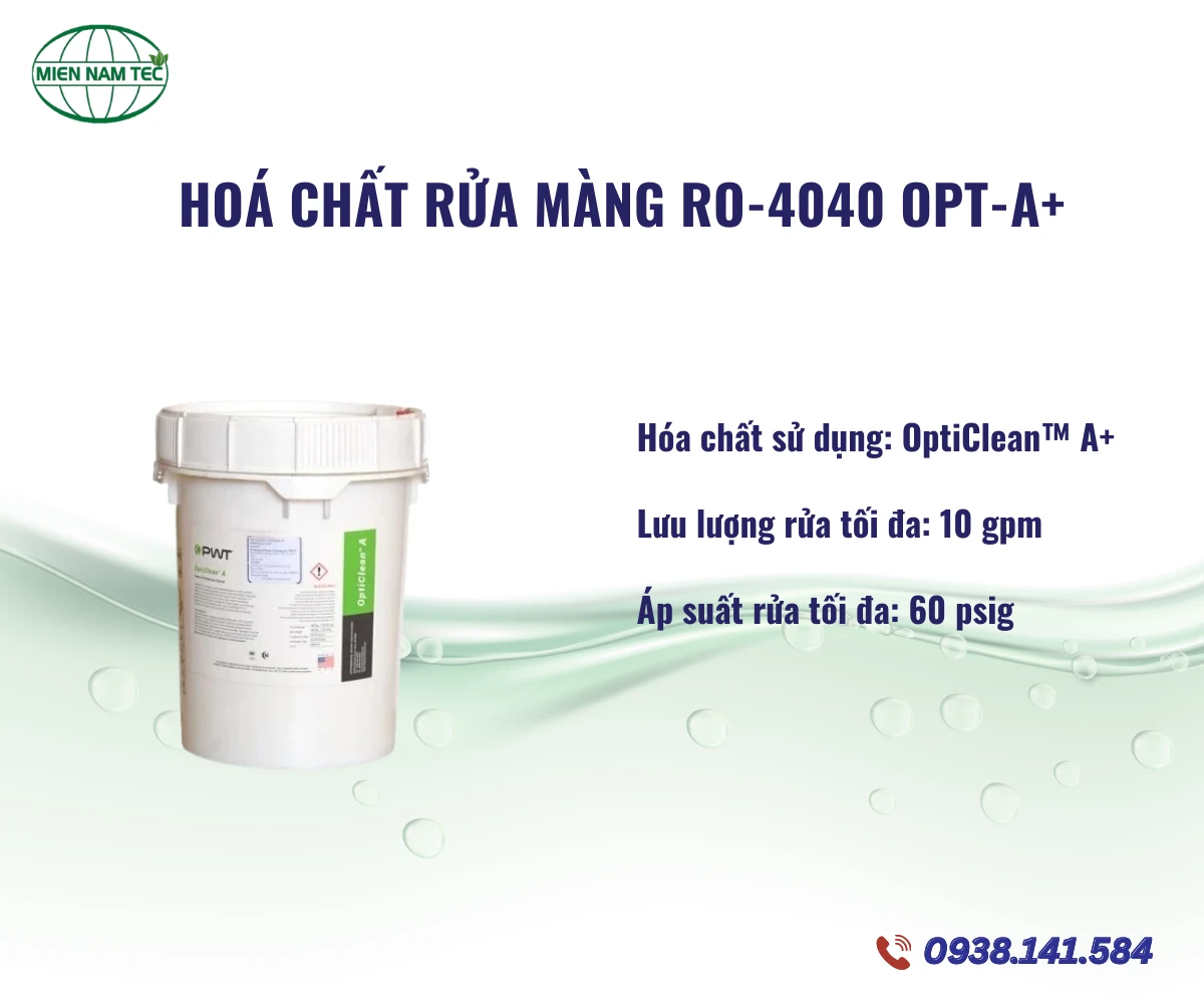 Hoá Chất Rửa Màng RO-4040 OPT-A+