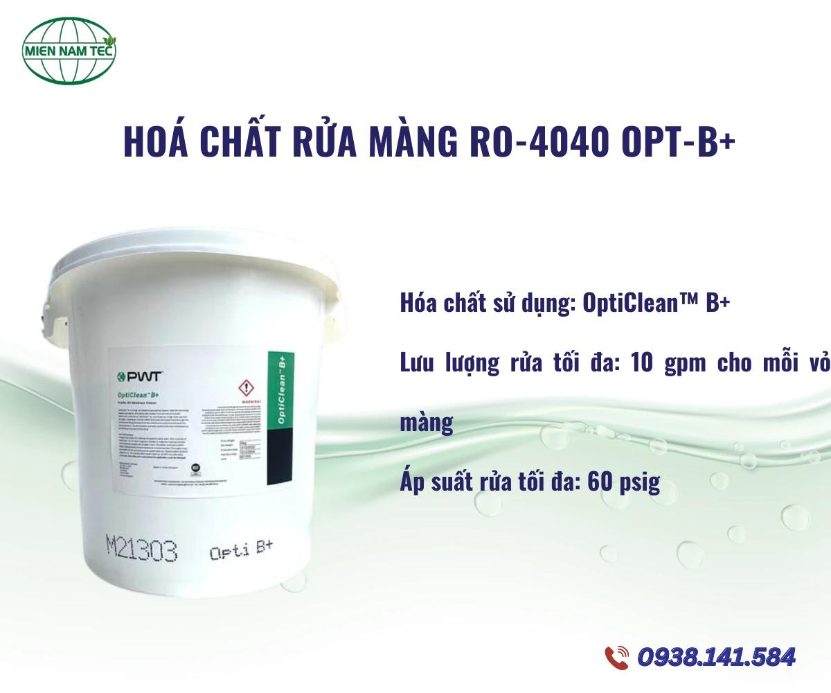 Hoá Chất Rửa Màng RO-4040 OPT- B+