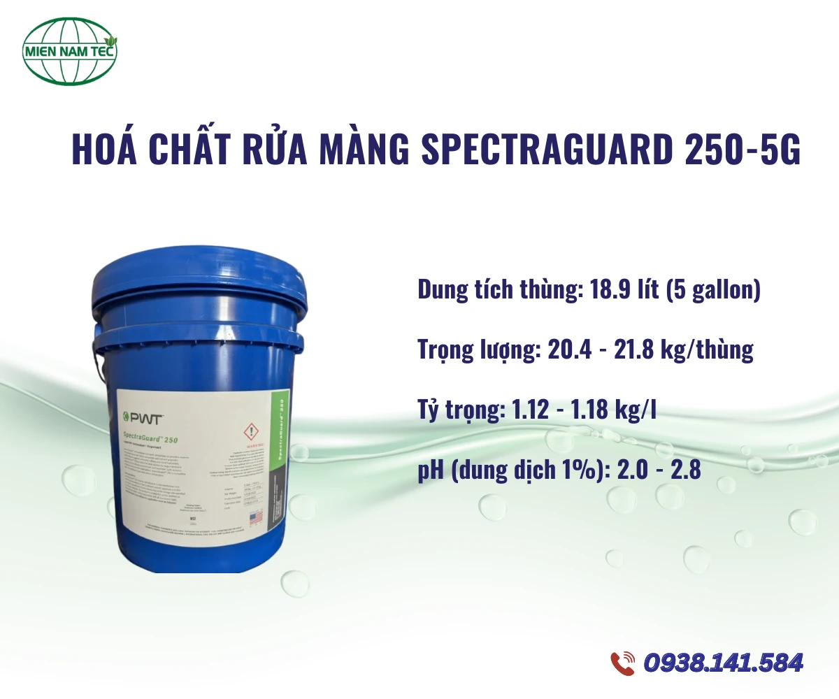Hoá Chất Rửa Màng SPECTRAGUARD 250-5G