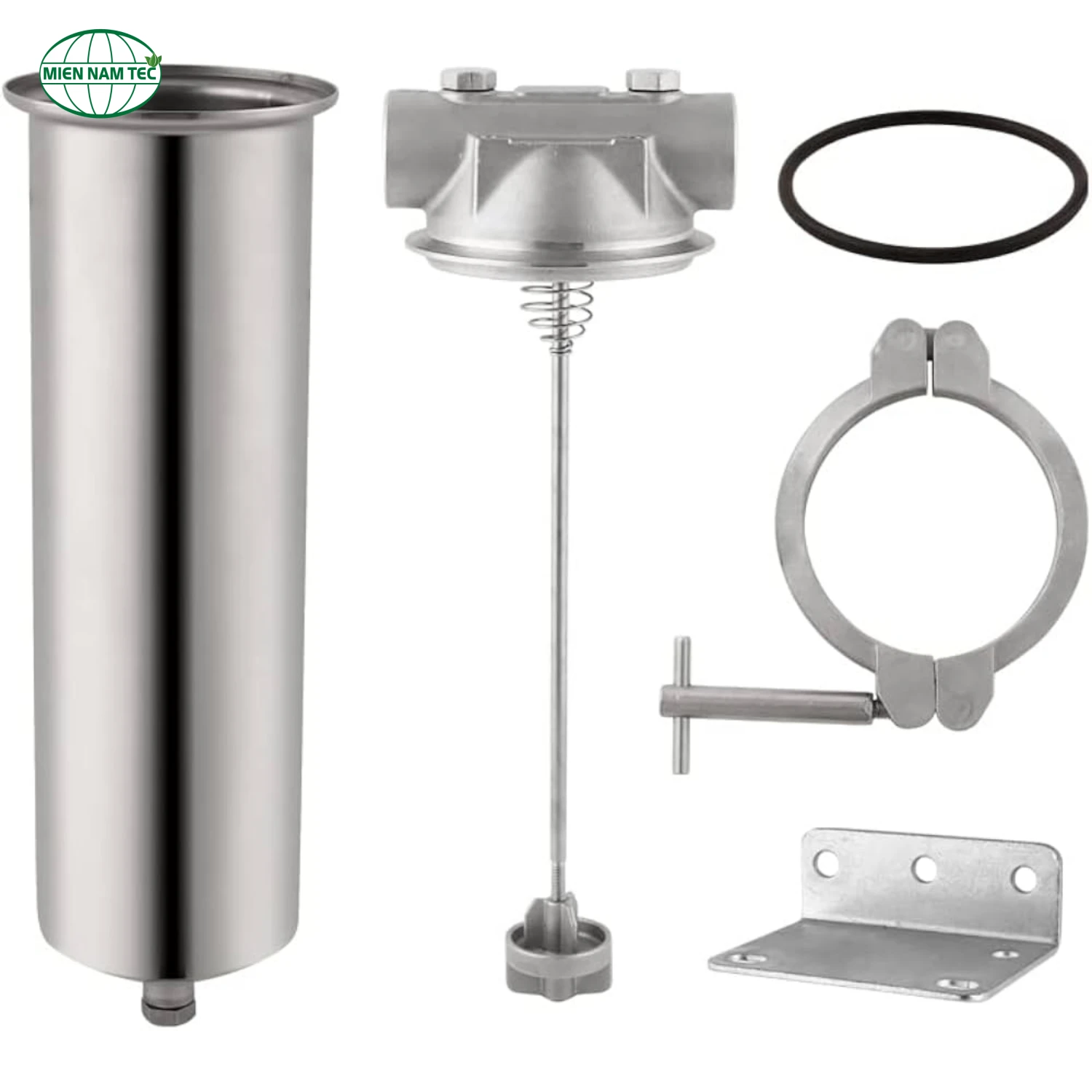 Bình lọc lõi inox 304 10 inch