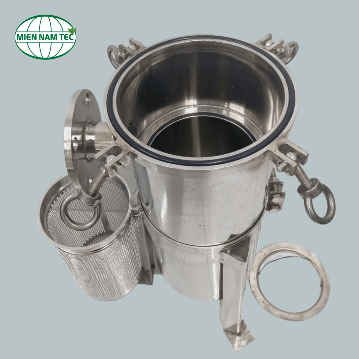 bình lọc túi inox 316 size 1