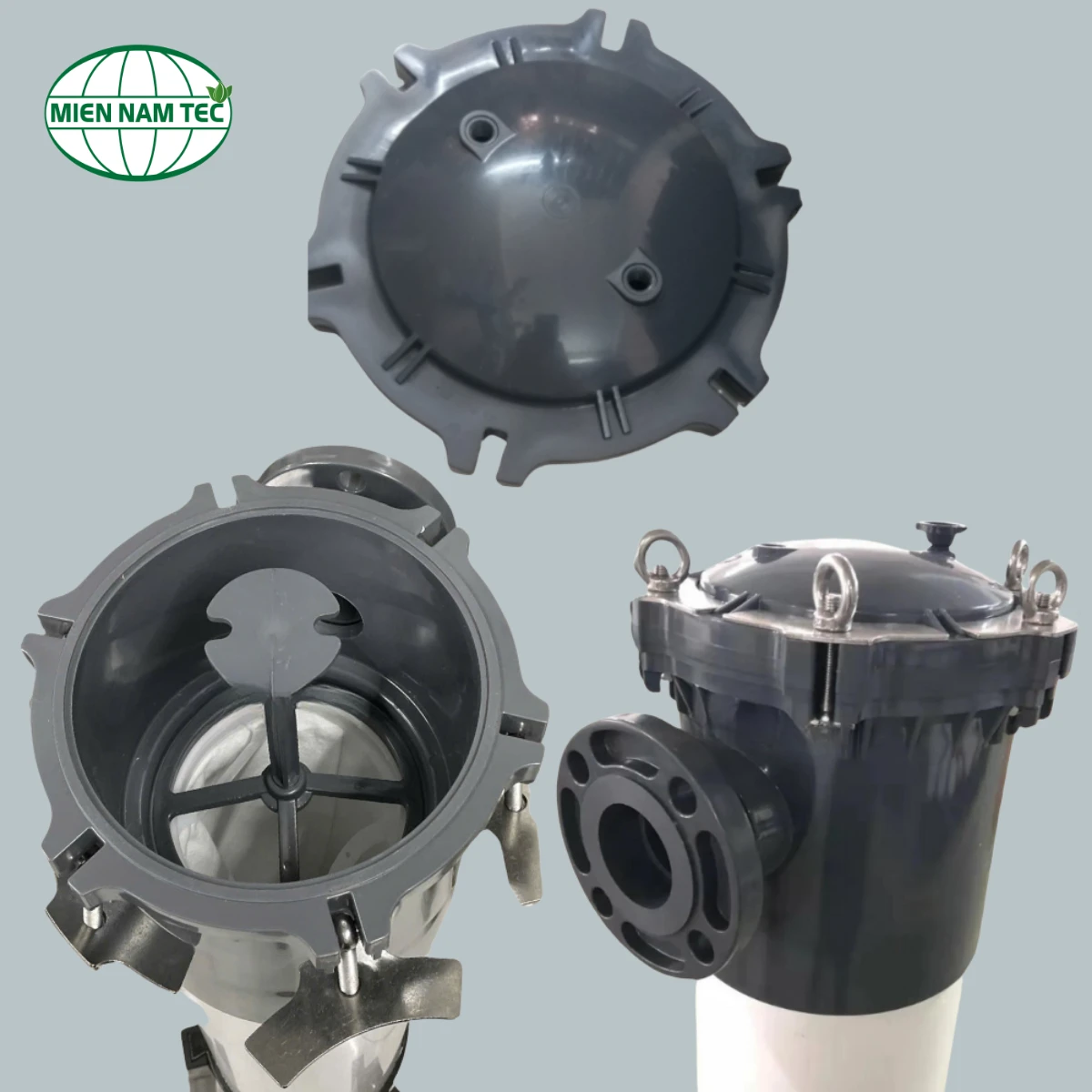 bình lọc túi nhựa UPVC size 2