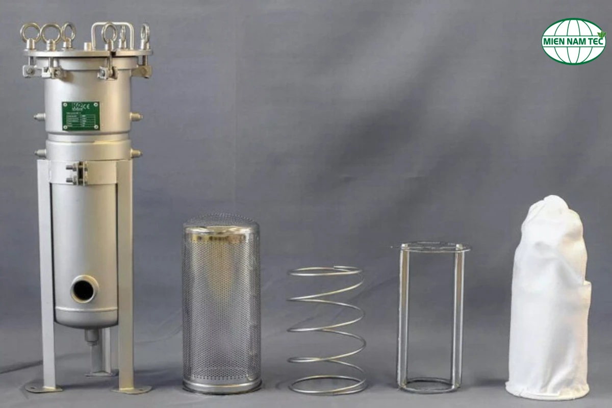 Cấu tạo chi tiết của bình lọc túi