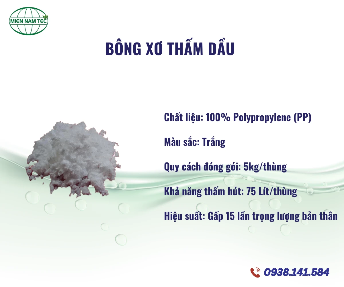 Bông Xơ Thấm Dầu