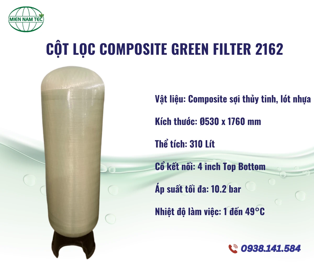 Cột Lọc Composite Pentair 2162