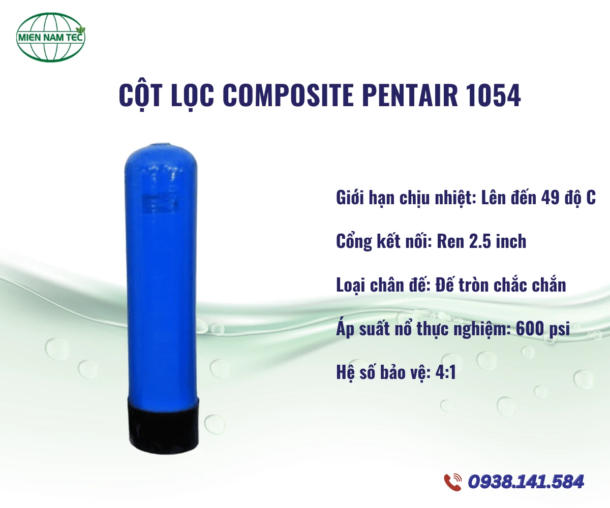 Cột Lọc Composite Pentair 1054