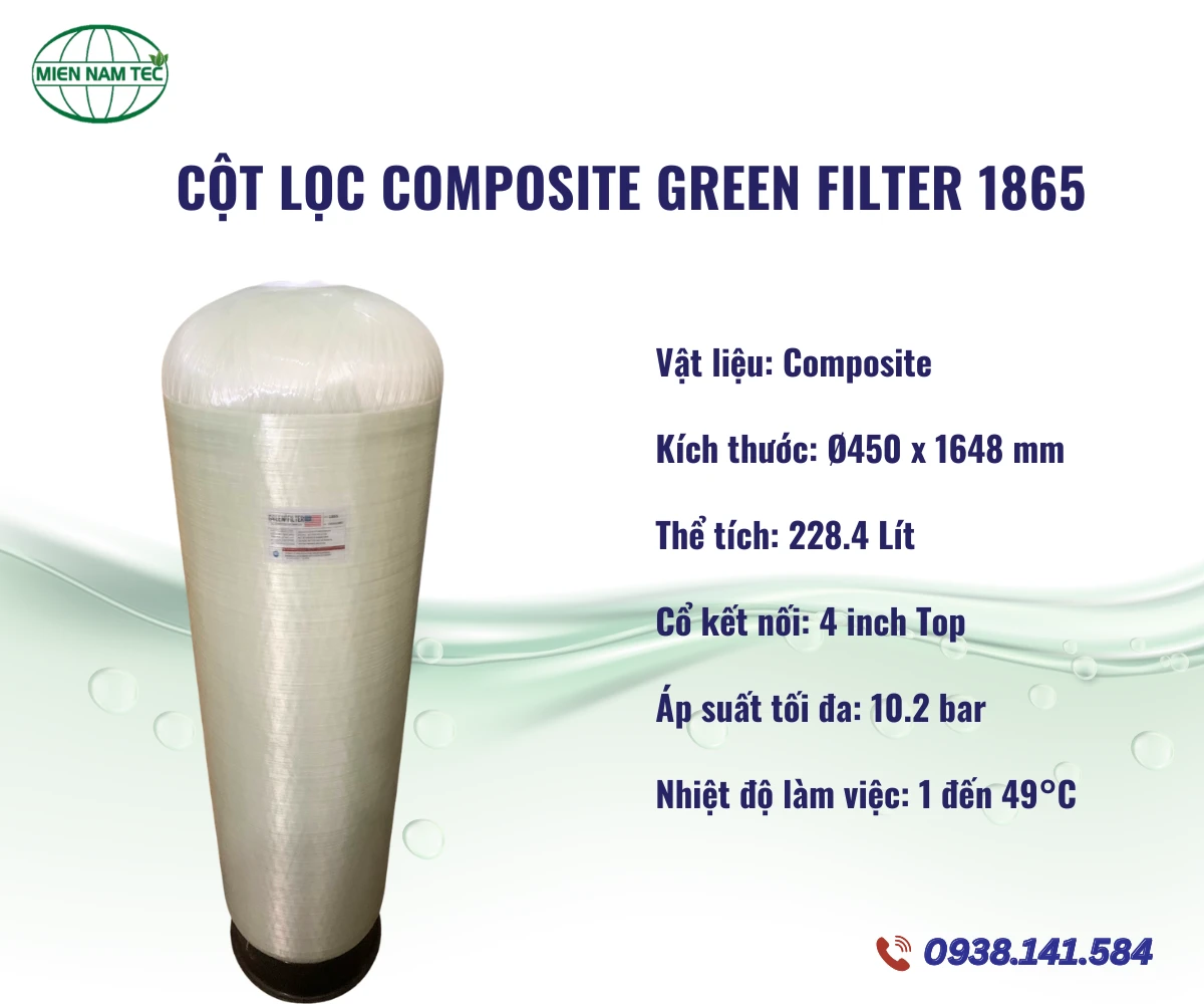 Cột Lọc composite Green Filter 1865