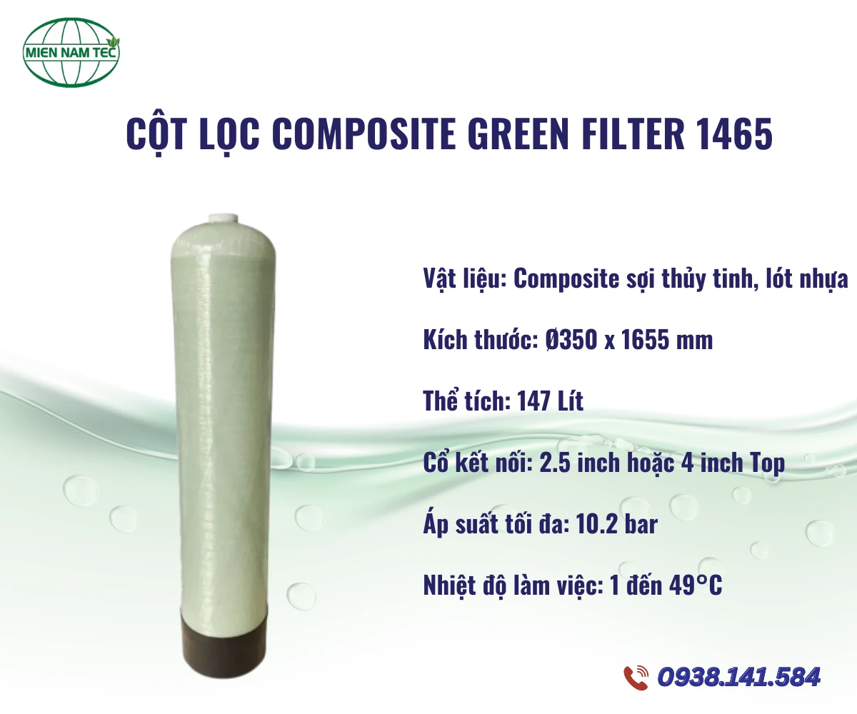 Cột Lọc composite Green Filter 1465