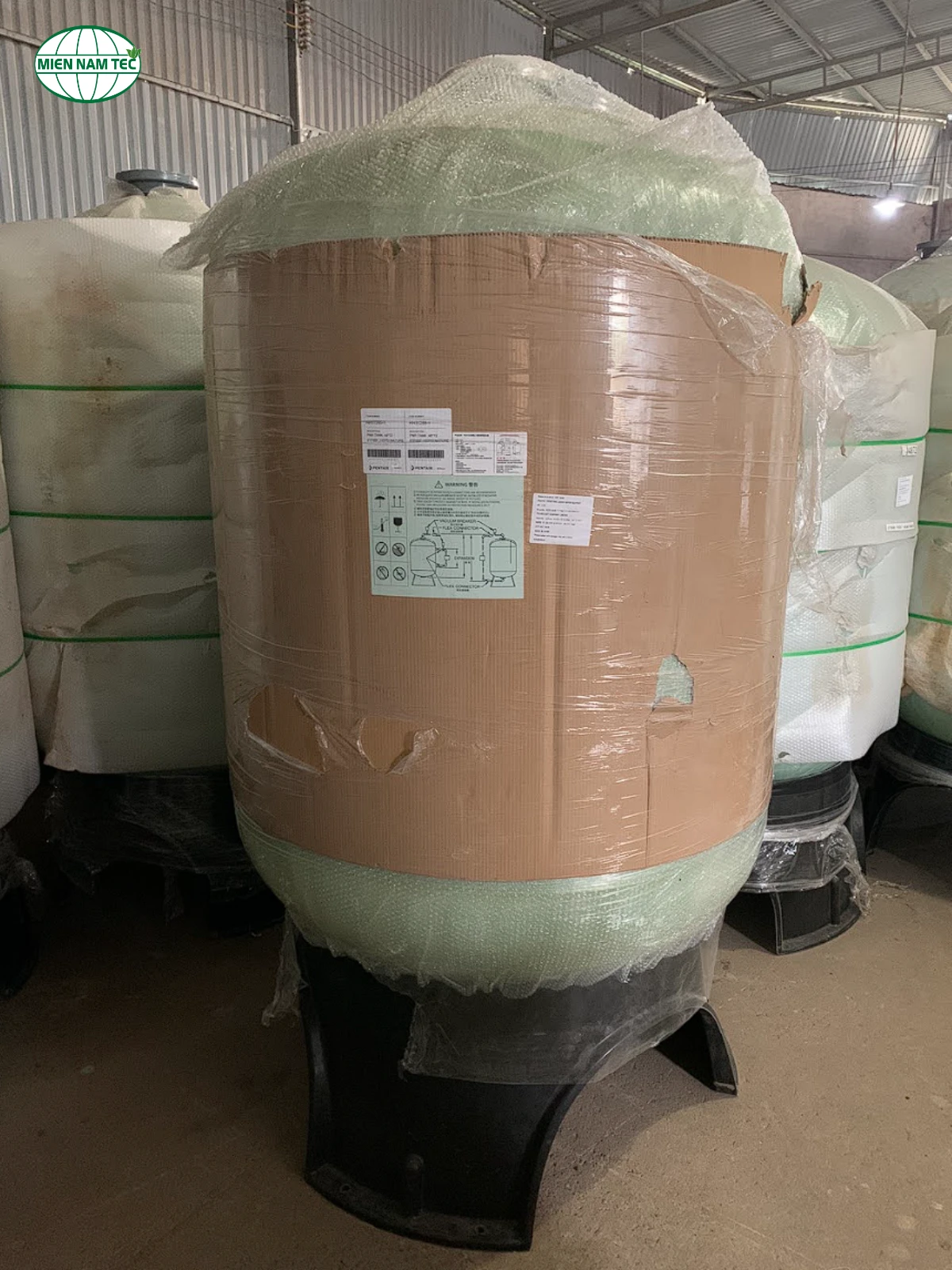 Thông số kỹ thuật cột lọc composite Pentair 4872