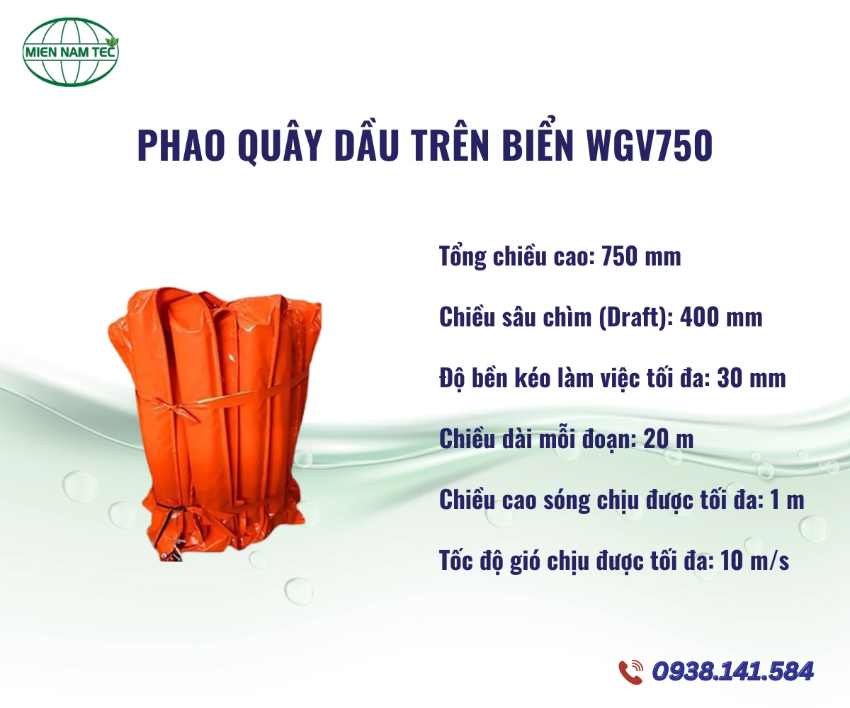 Phao Quây Dầu Trên Biển WGV750