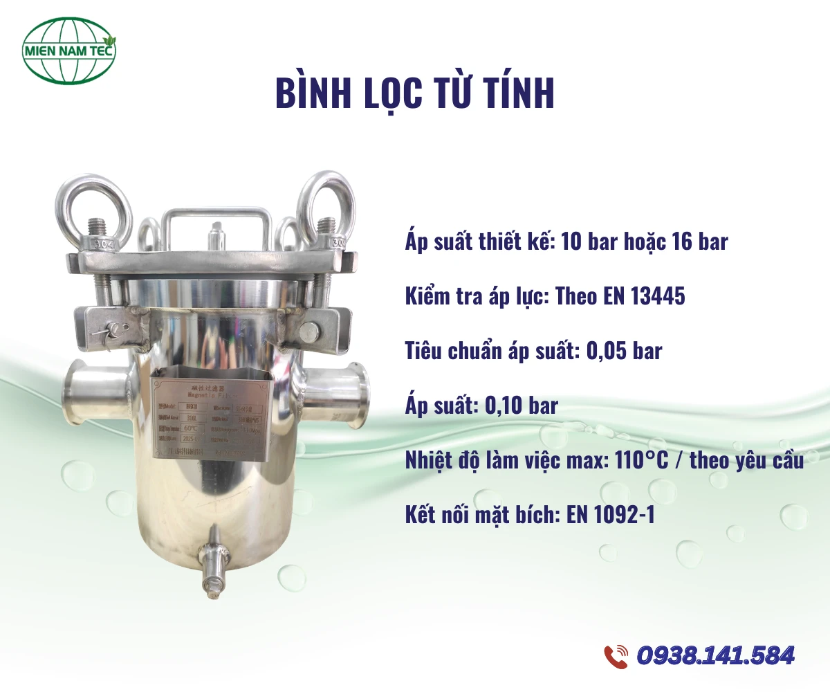 Bình lọc từ tính