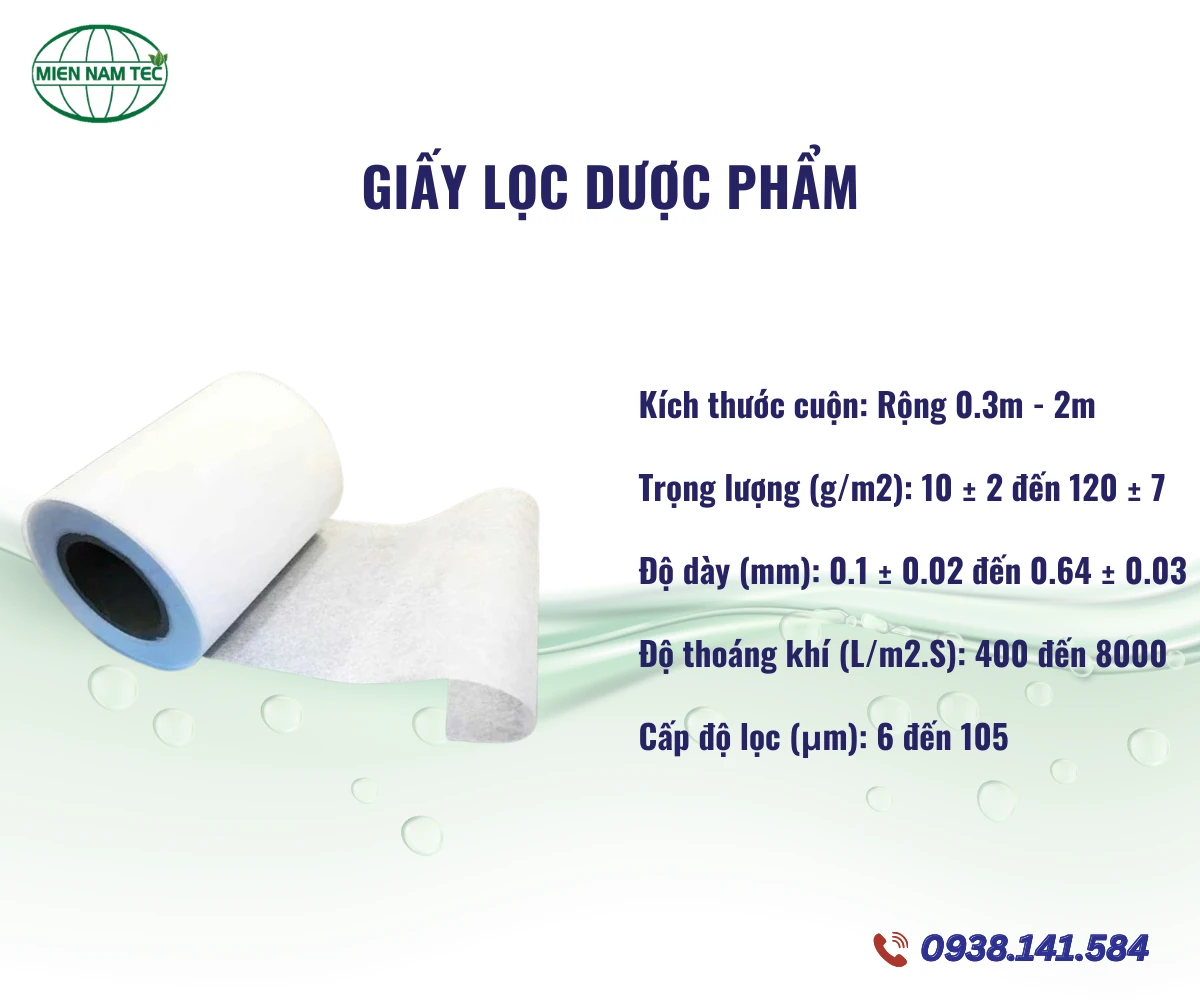Giấy Lọc Dược Phẩm