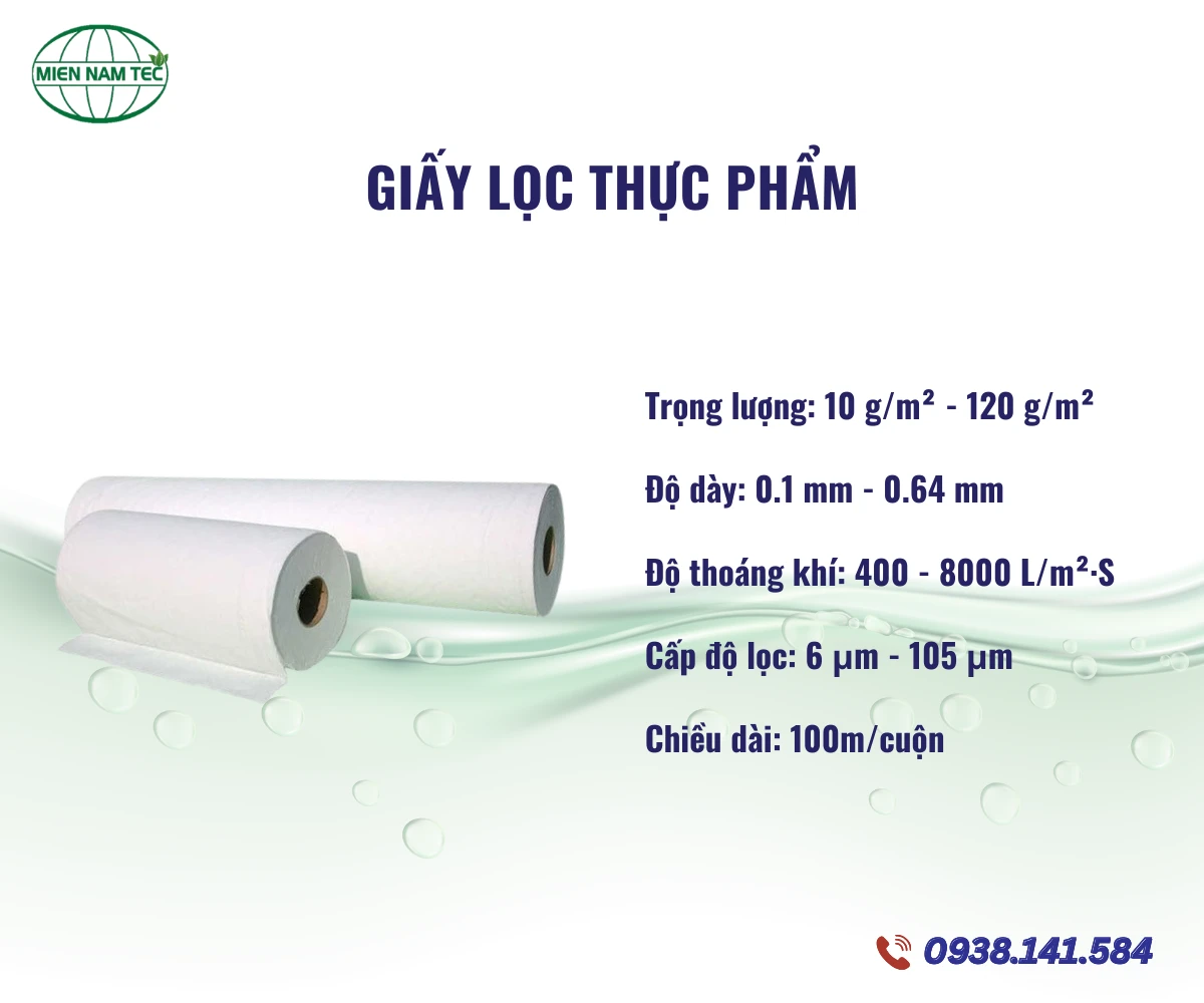 Giấy Lọc Thực Phẩm