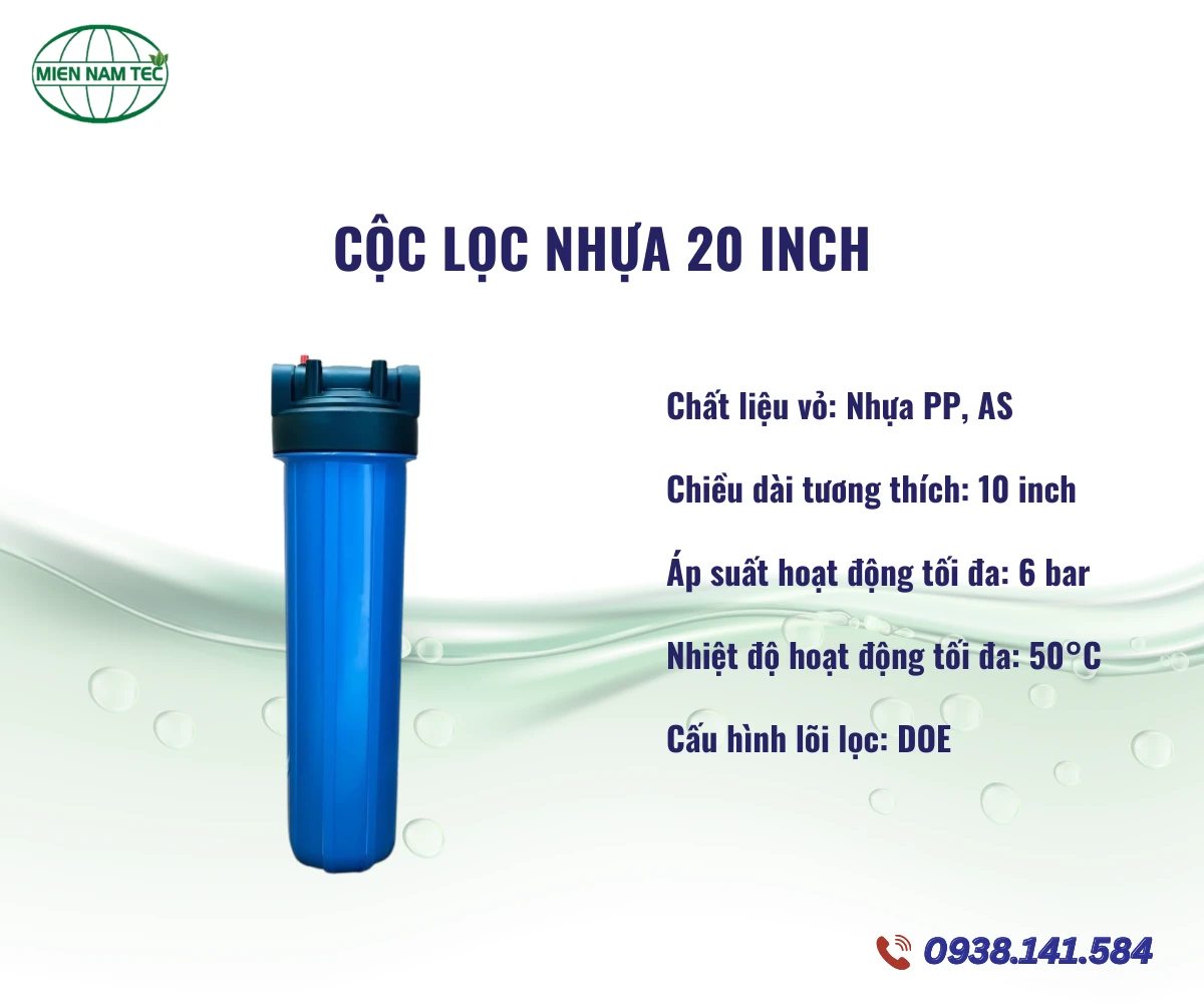 Cộc Lọc Nhựa 20 Inch