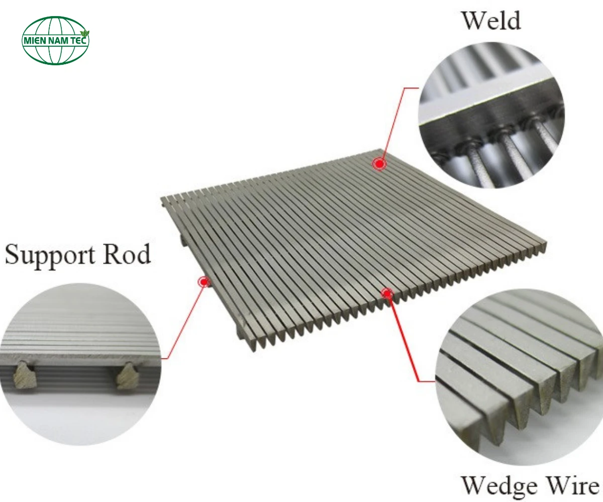 Tổng quan về cấu trúc độc đáo của tấm lọc khe Johnson